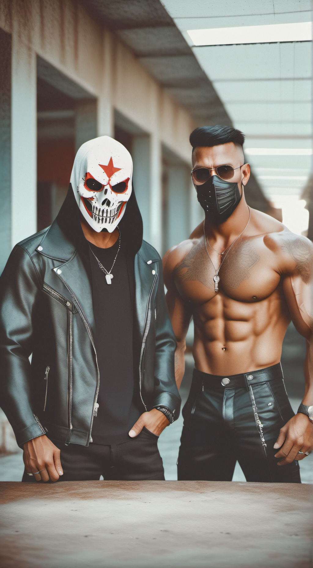 ai character: The purge background