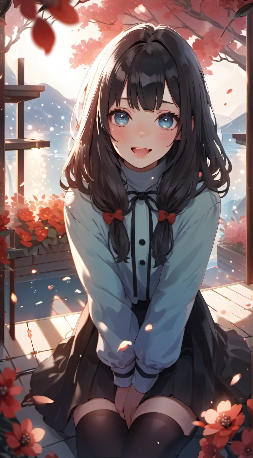 ai character: lena  background