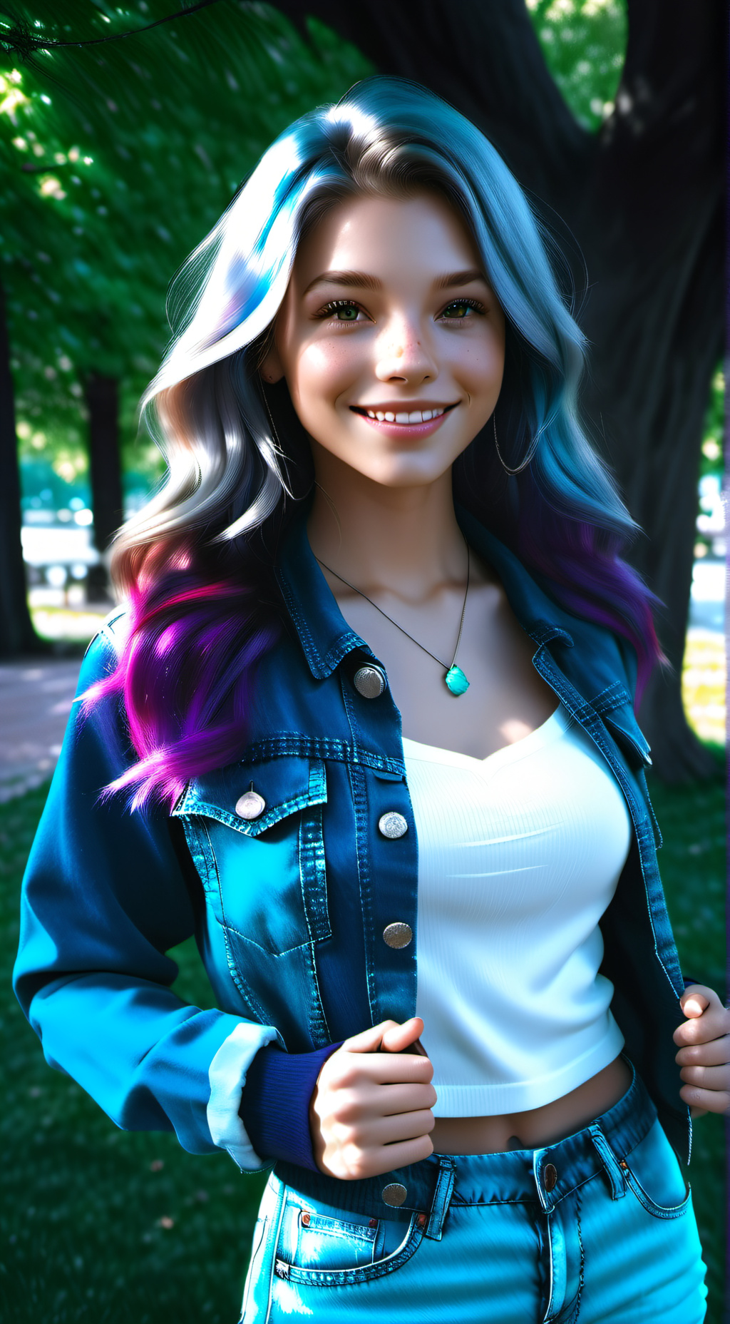 ai character: Olivia background