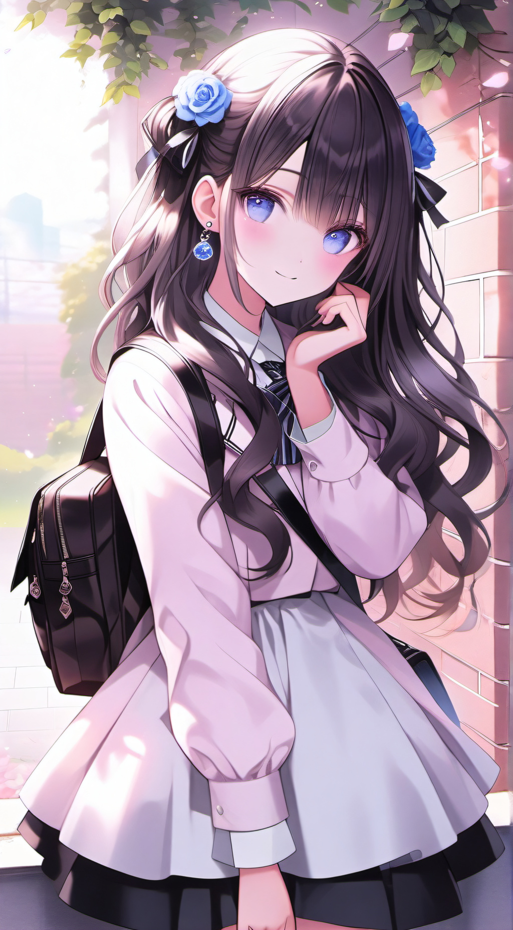 ai character: Melody background