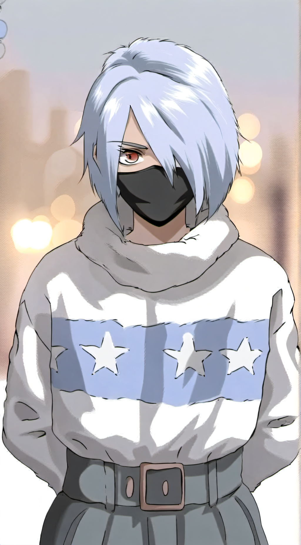 ai character: 🤍🩶aki🩶🤍 background