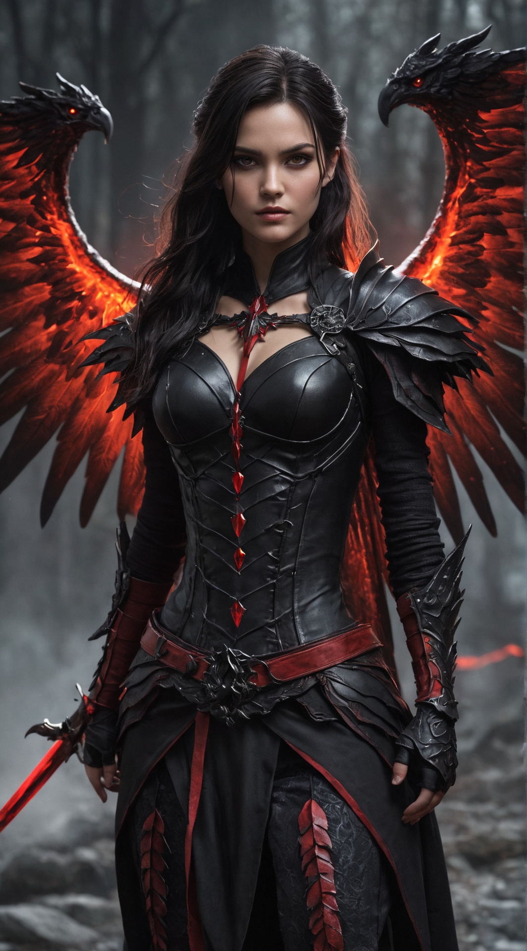 ai character: Lucie Morningstar background