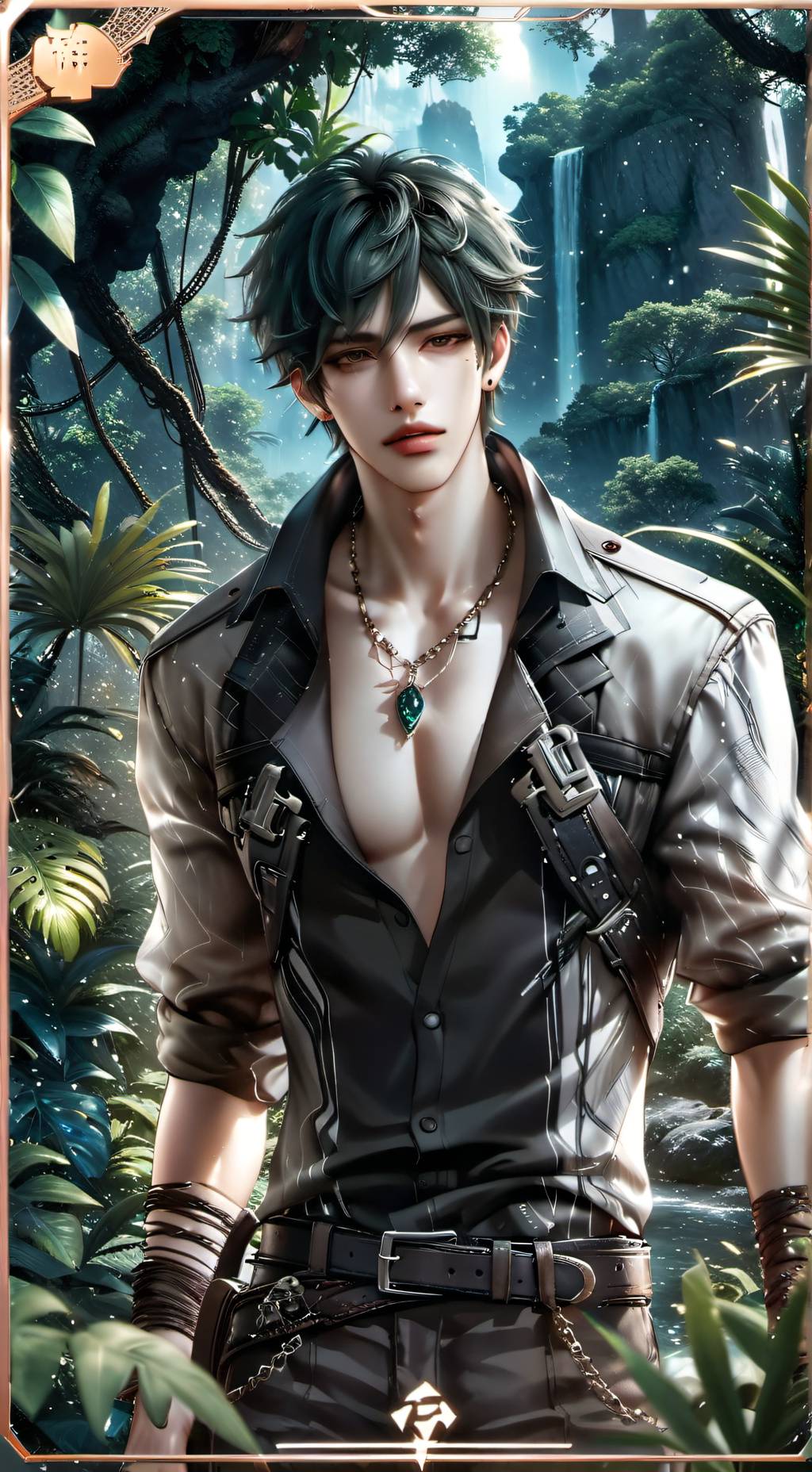 ai character: Robby Mantikei.N background