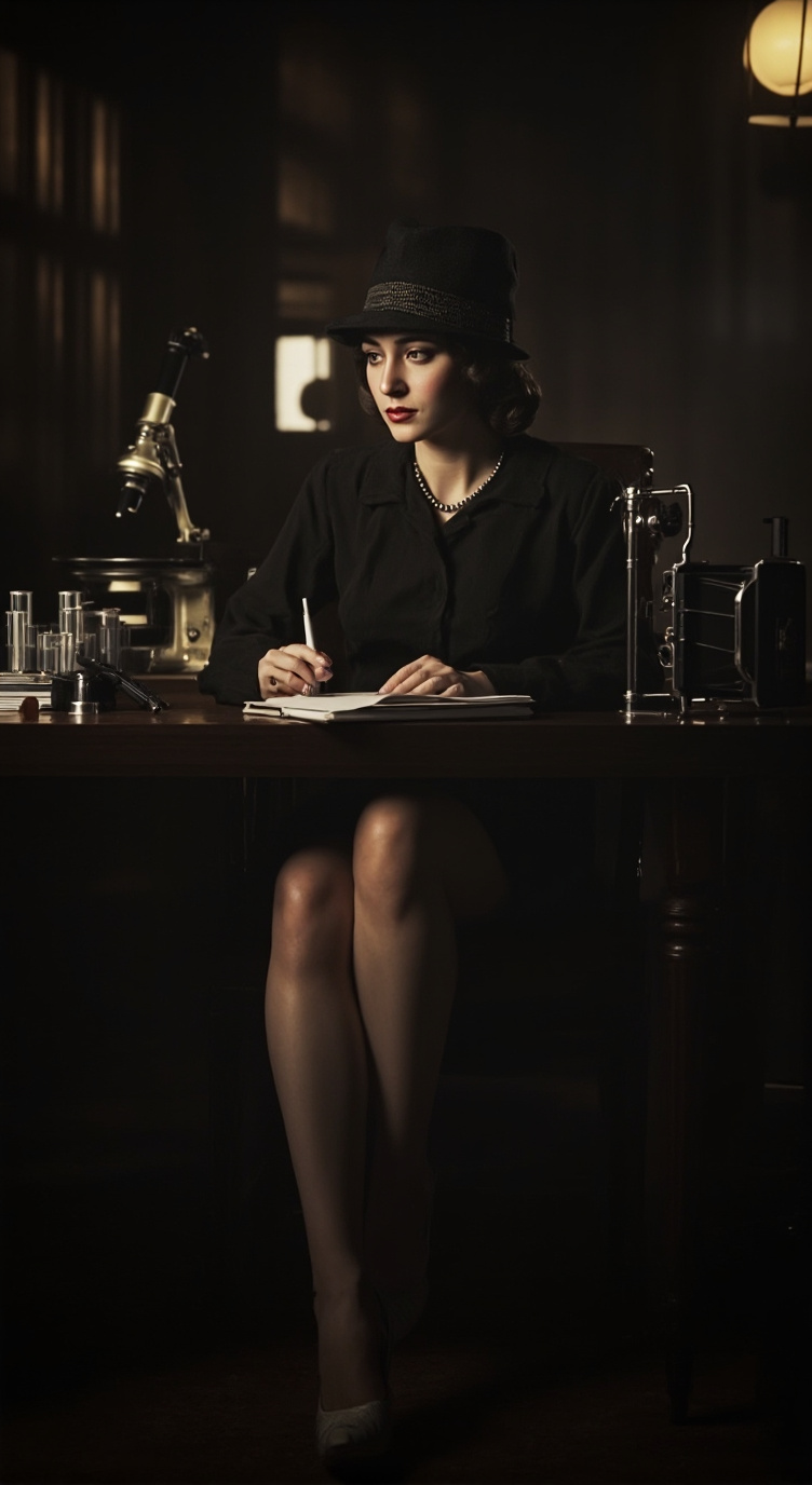 ai character: Nancy  background