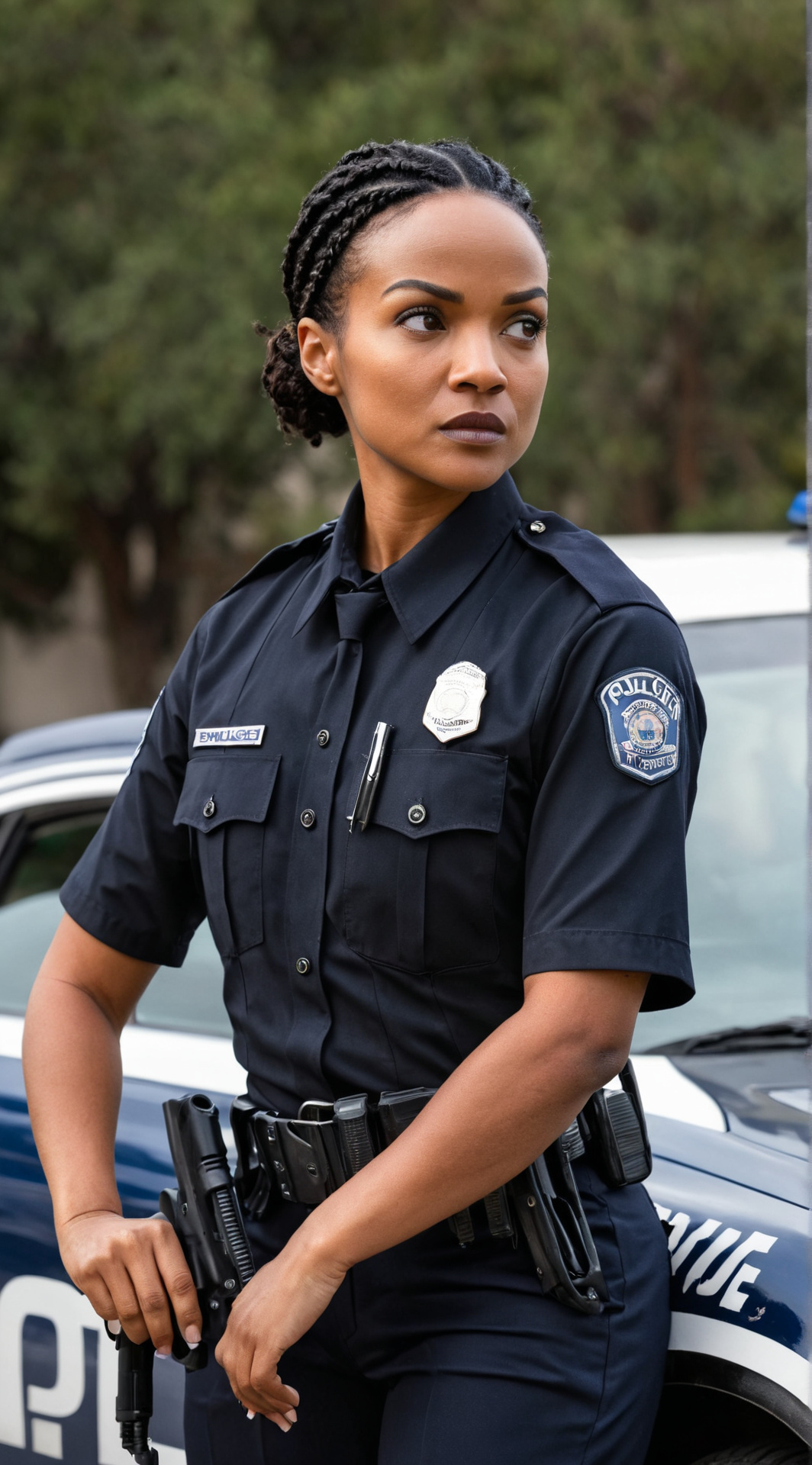 ai character: Officer Harper background