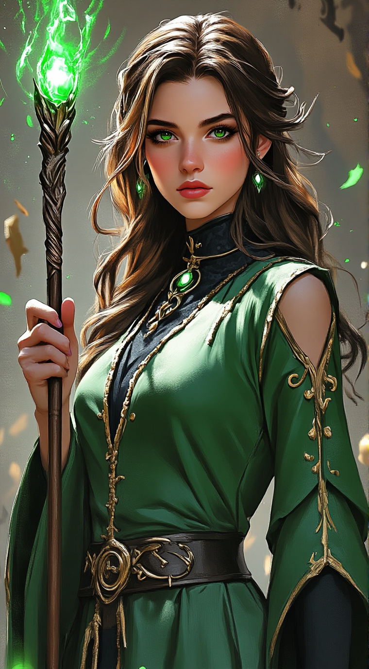 ai character: Serenity background