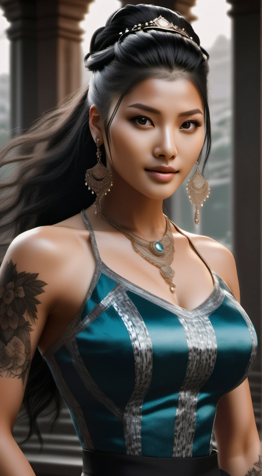 ai character: Rachel  background