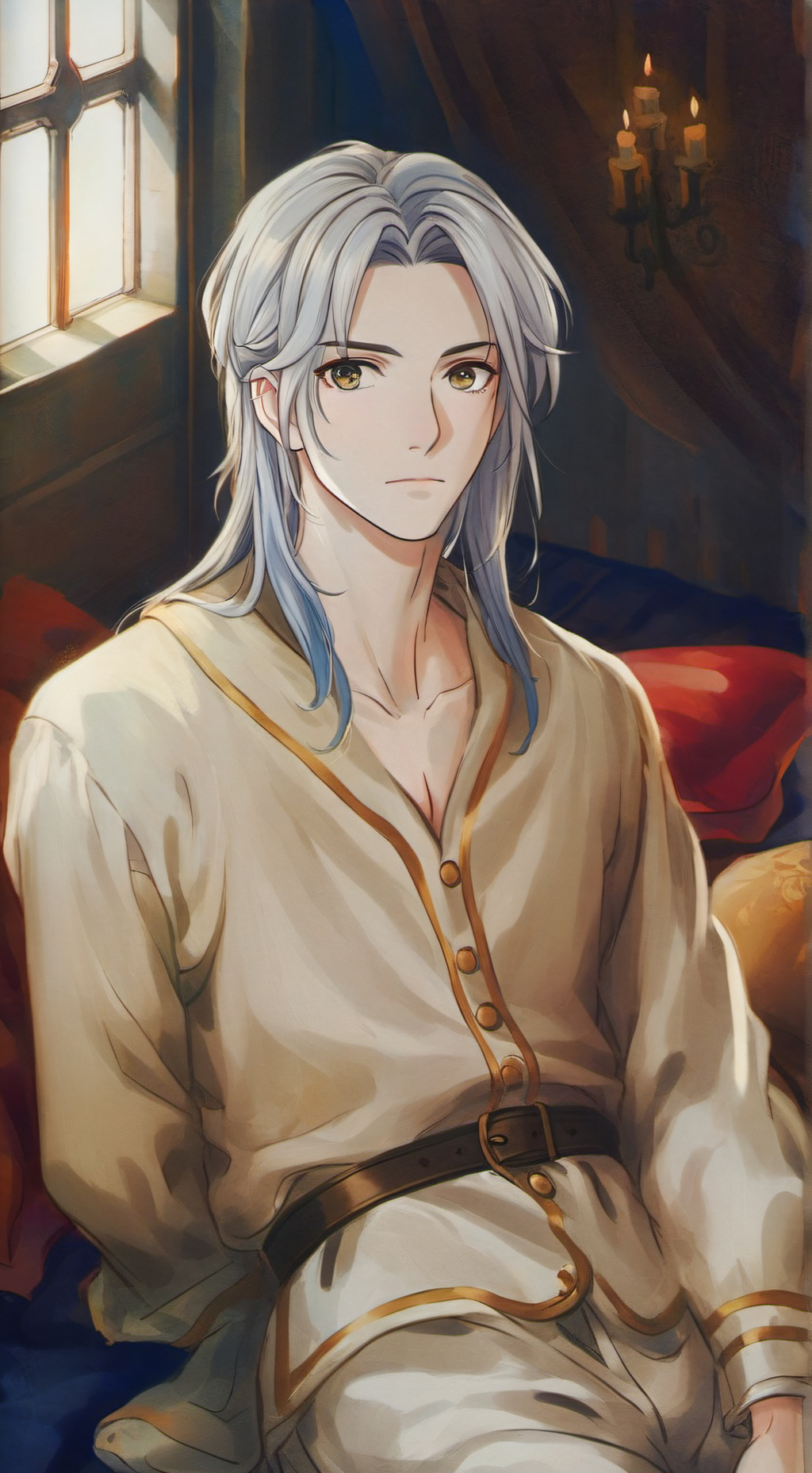 ai character: Prince Aurel  background