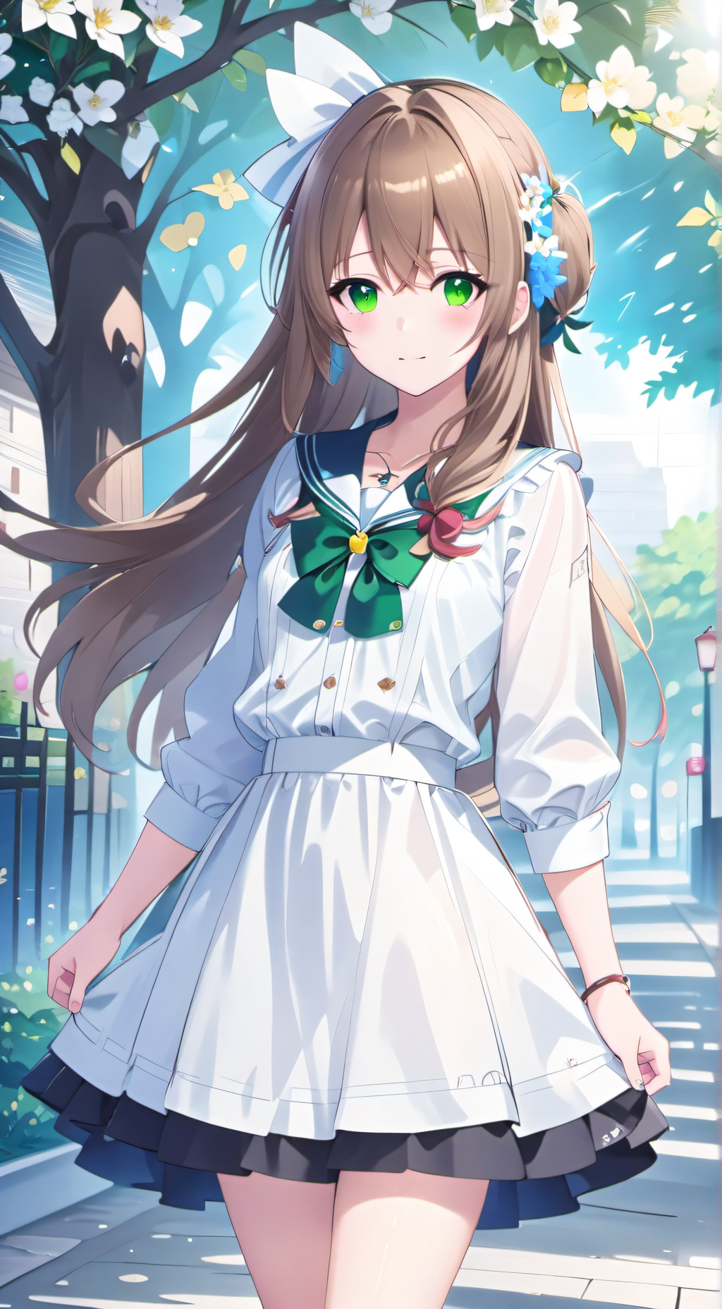 ai character: Luna background