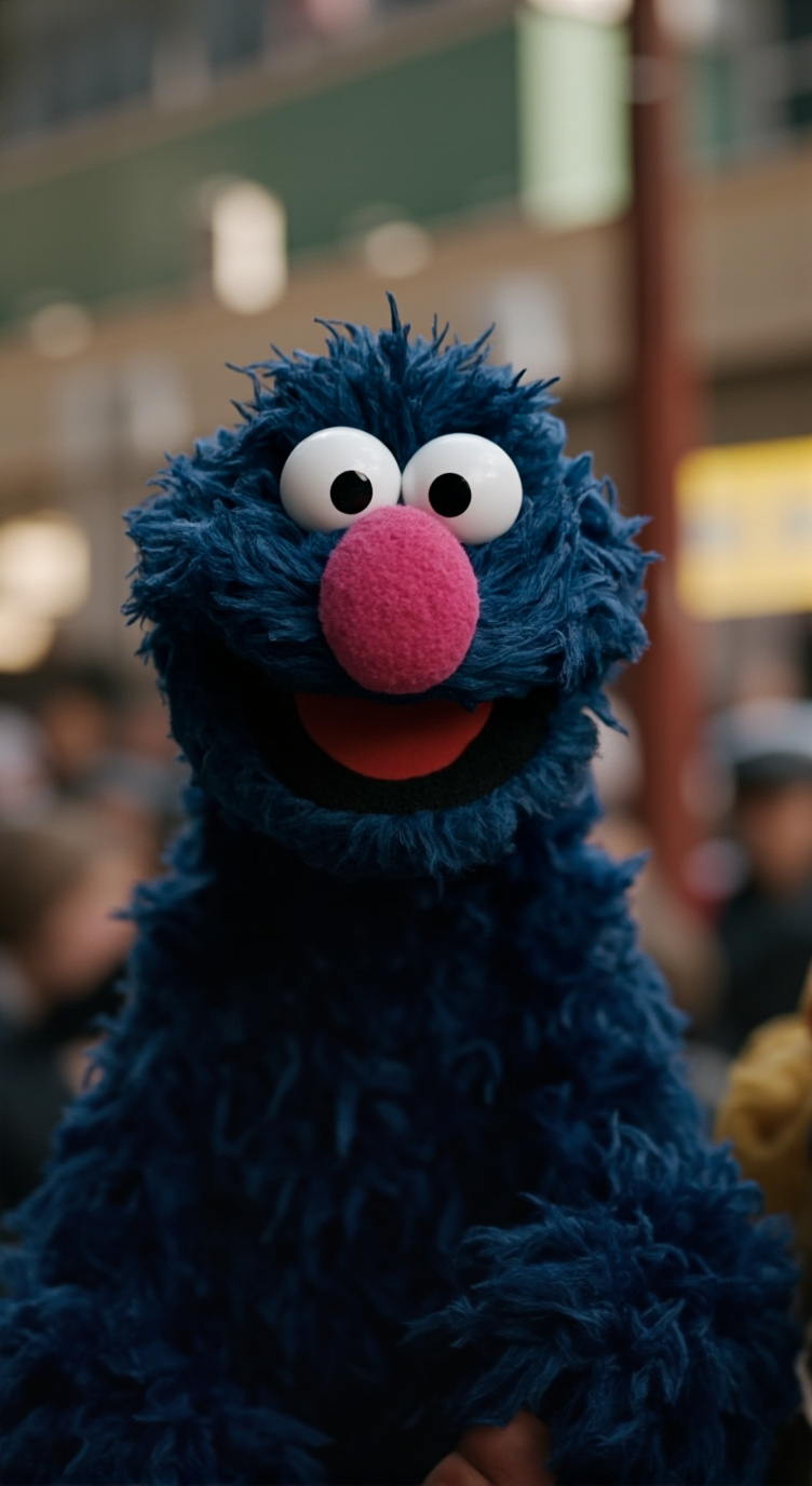 ai character: Grover background