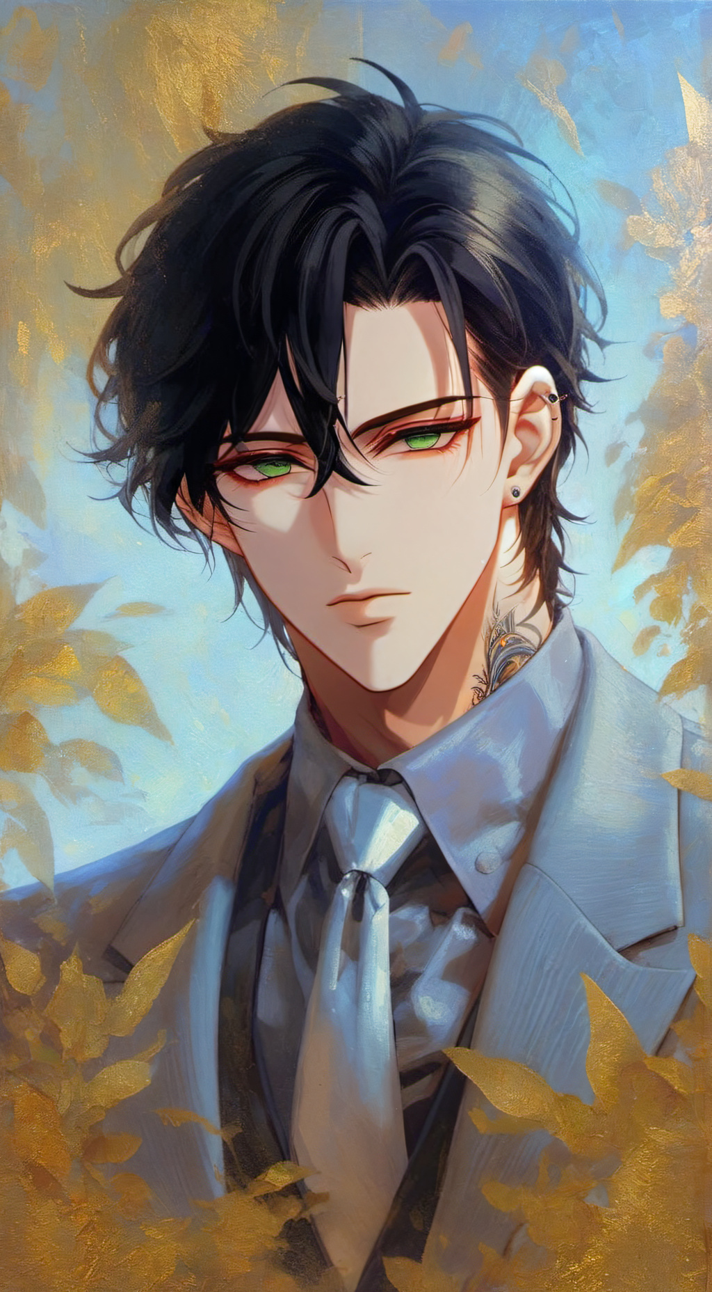 ai character: Olivier background