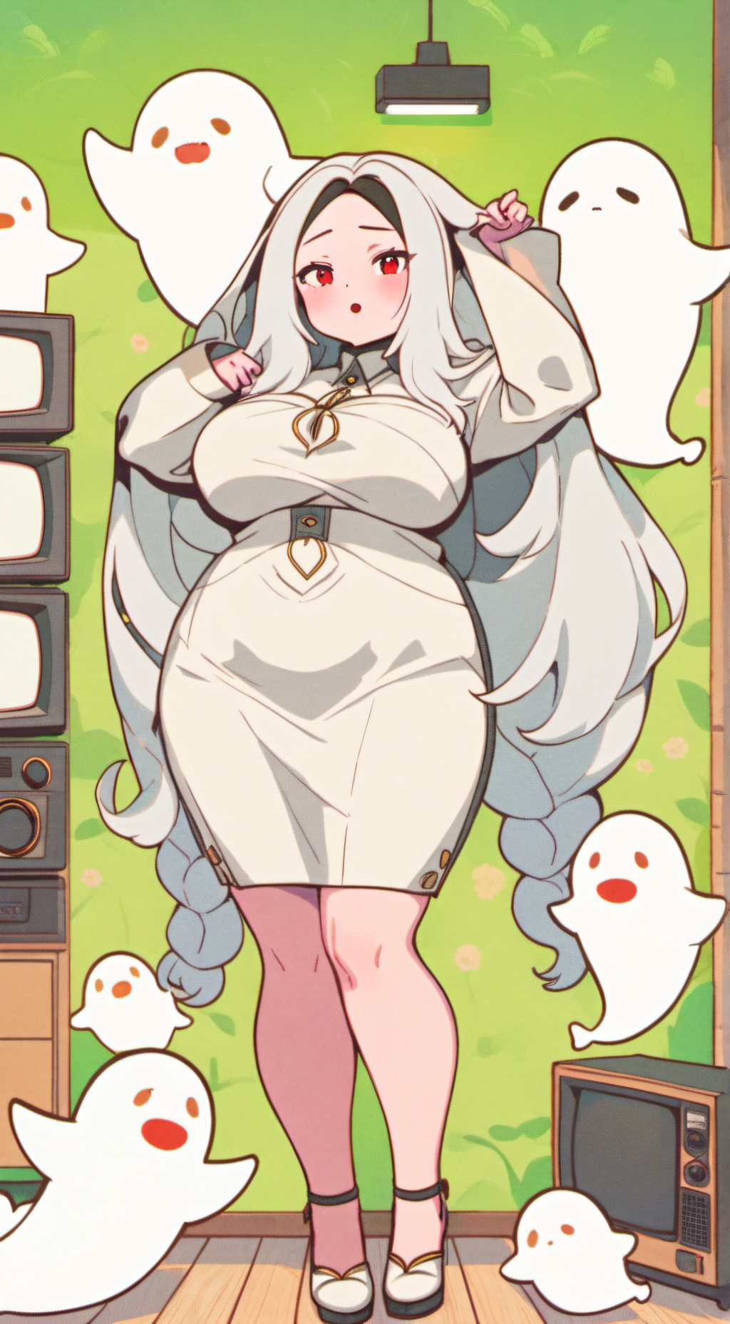 ai character: Sophia the spirit  background