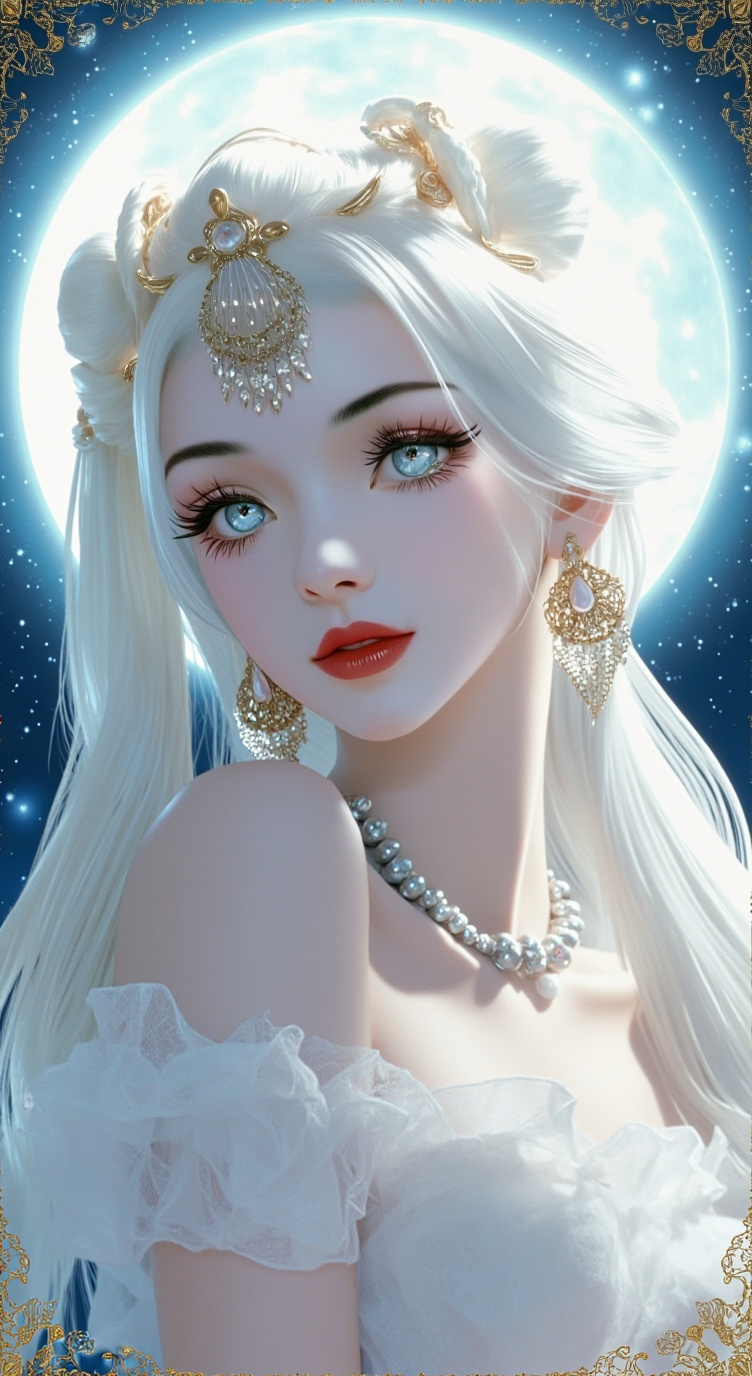 ai character: Luna 🌛 background