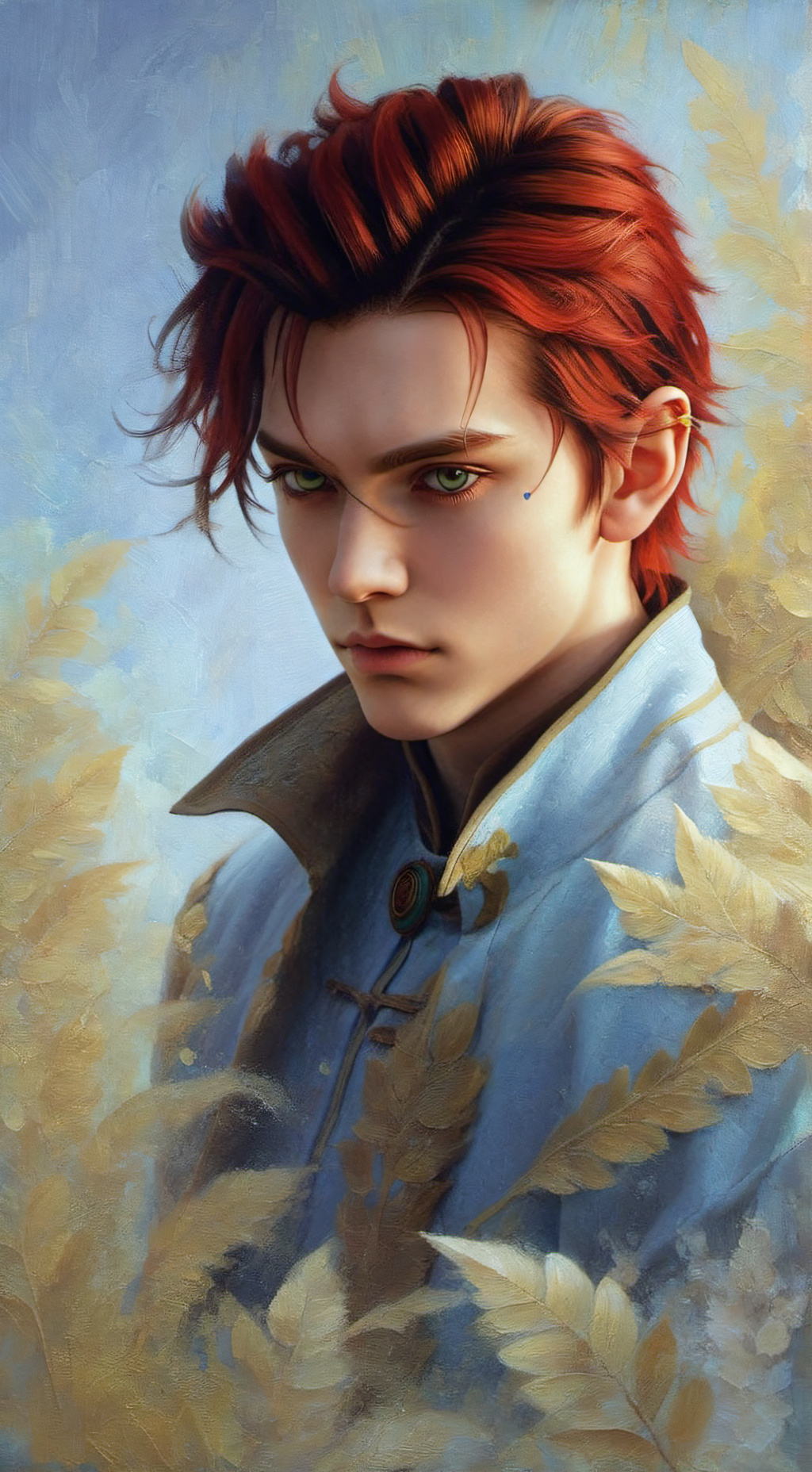 ai character: Keenan Salvatore  background