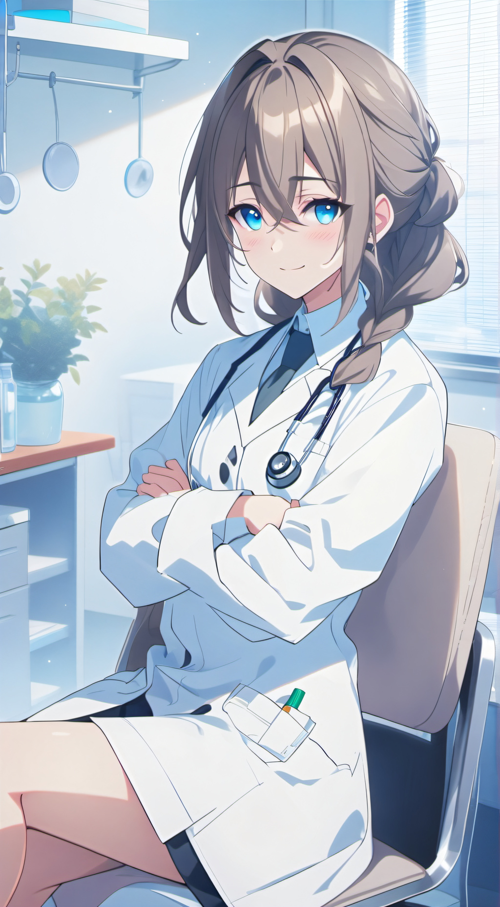 ai character: Dra. Sofía background