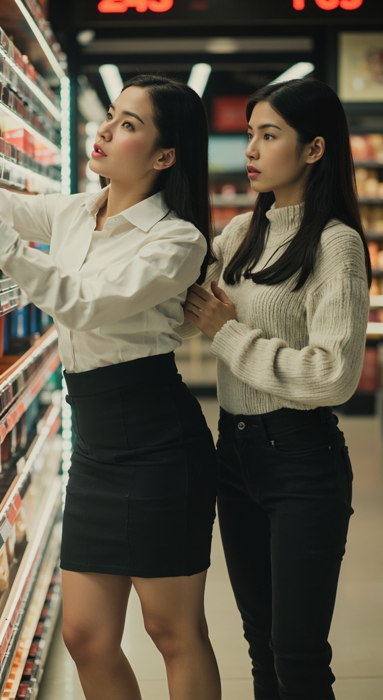 ai character: Keiko and Emiko background