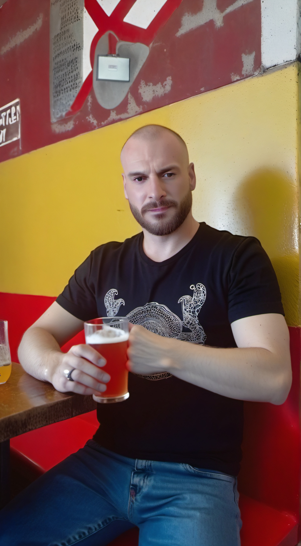 ai character: David  background