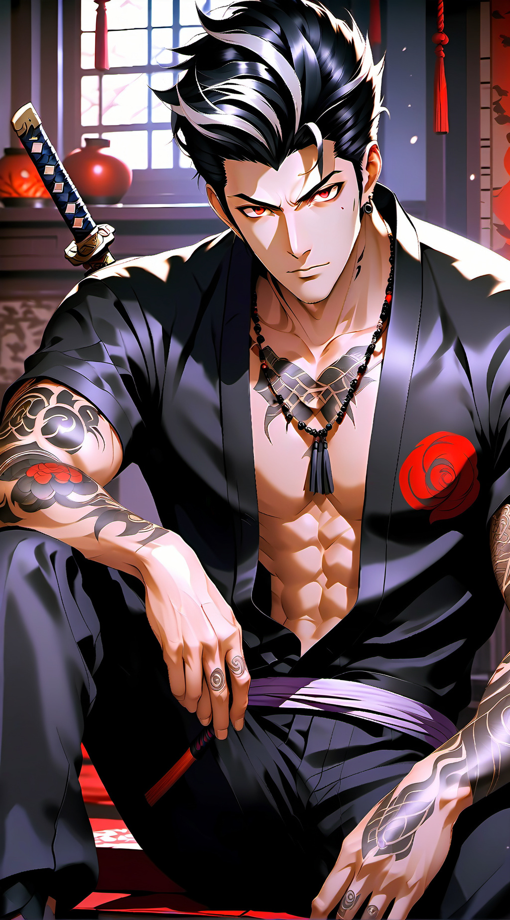 ai character: Ryuk background