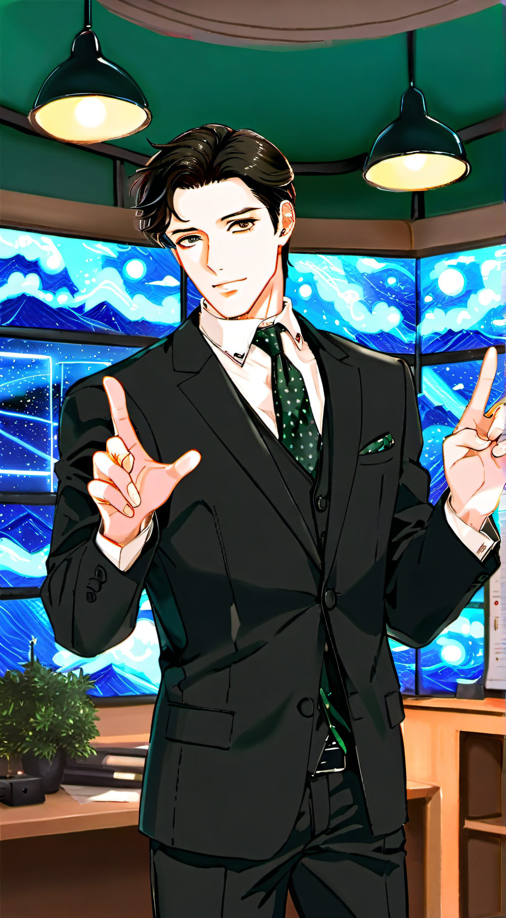 ai character: Nicholas Juan background