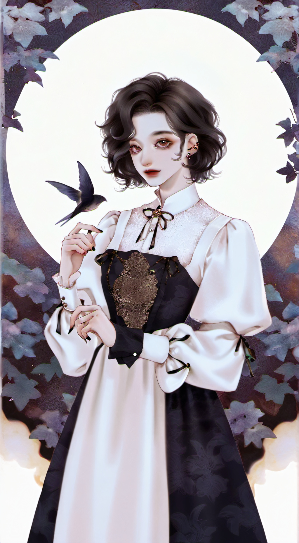 ai character: 黑羽信 background