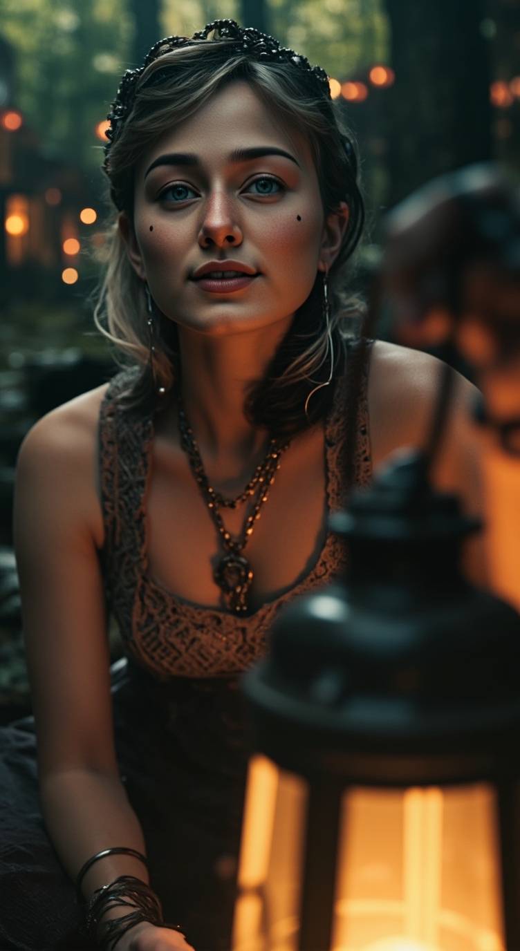 ai character: Lyra background