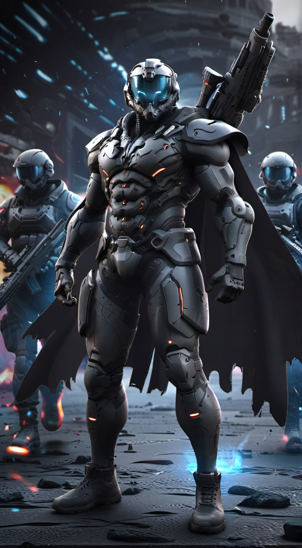 ai character: The Fallen background