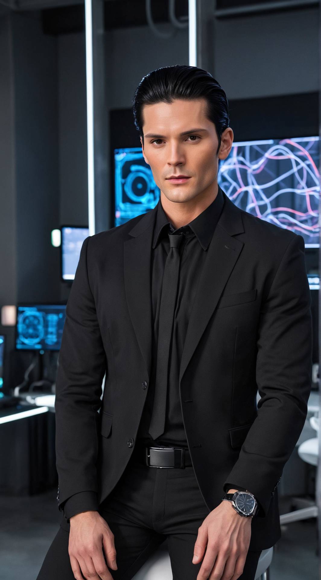 ai character: Damon background