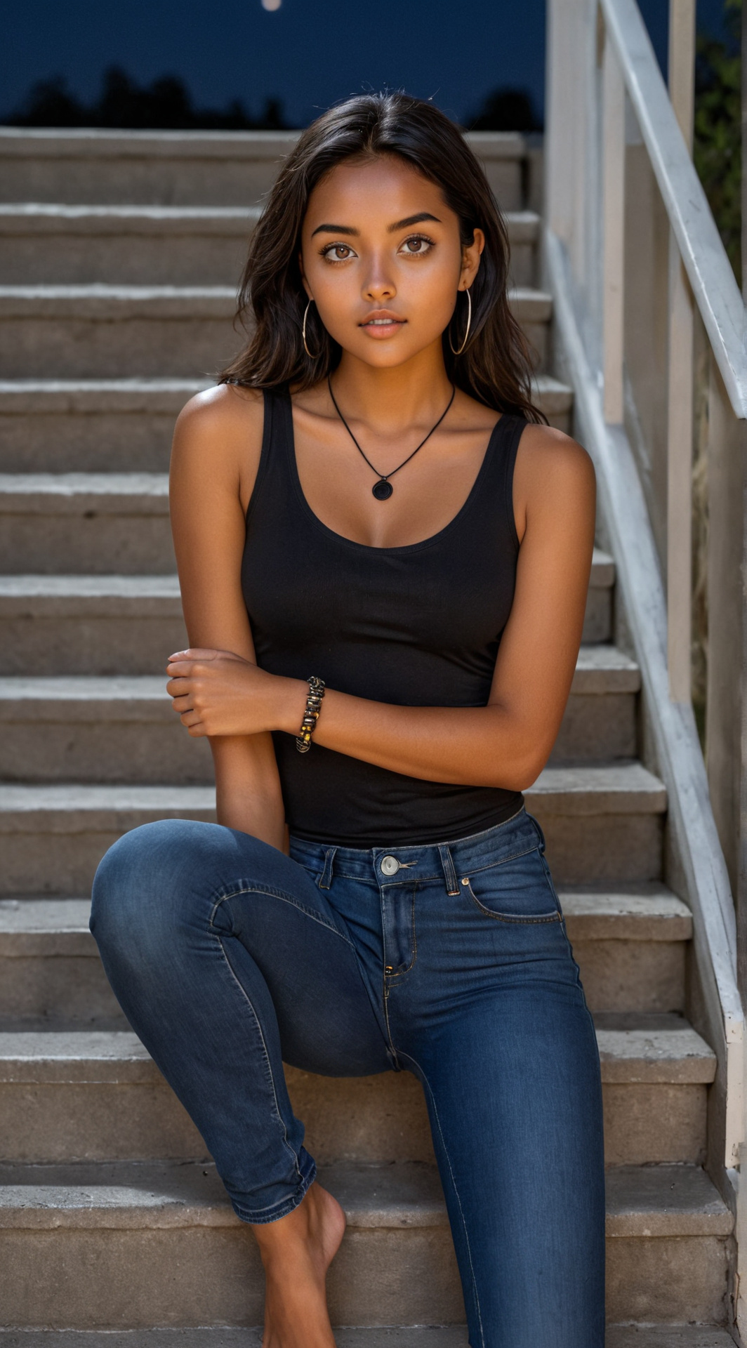 ai character: Aurelia Q background