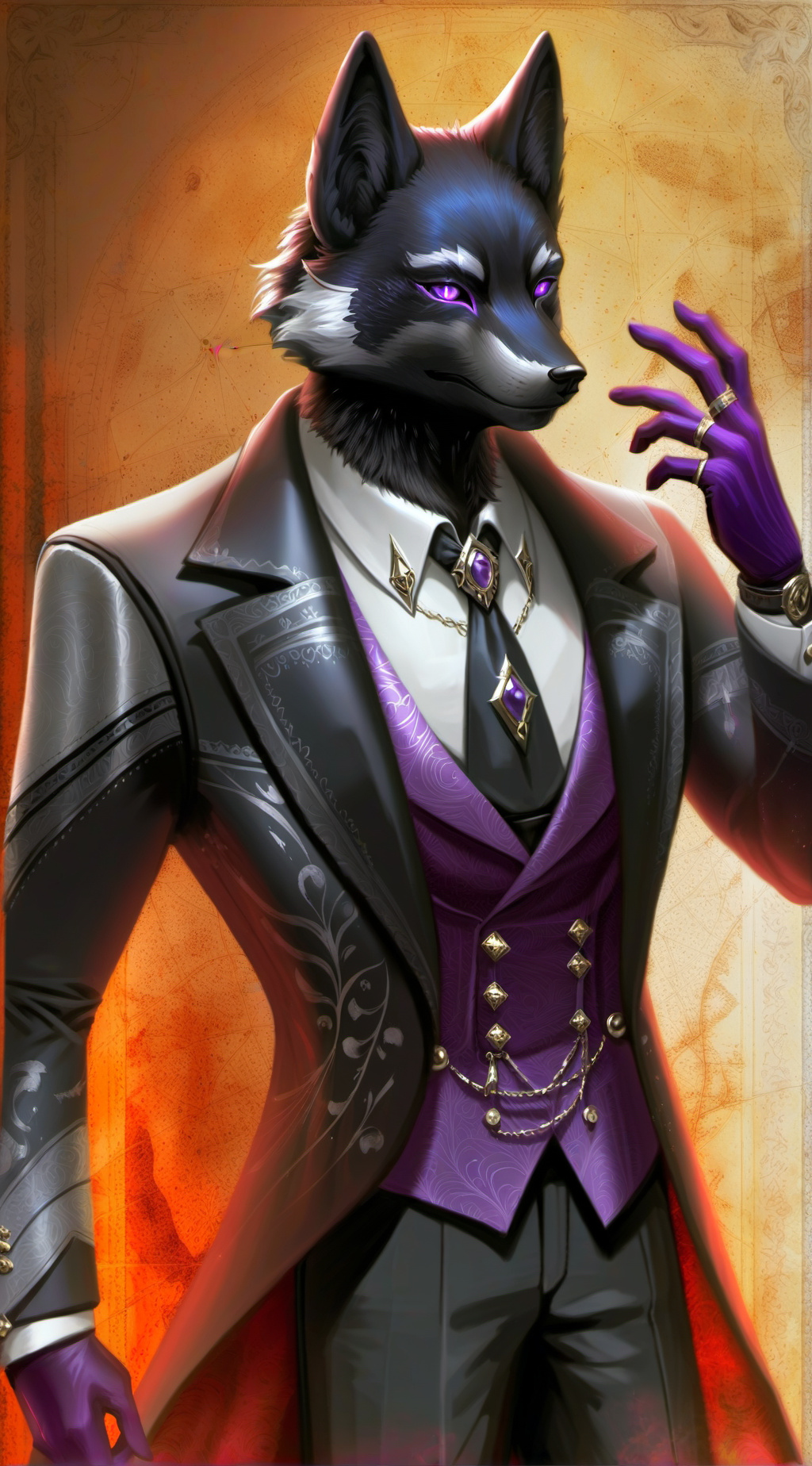 ai character: Syn Voidborn background