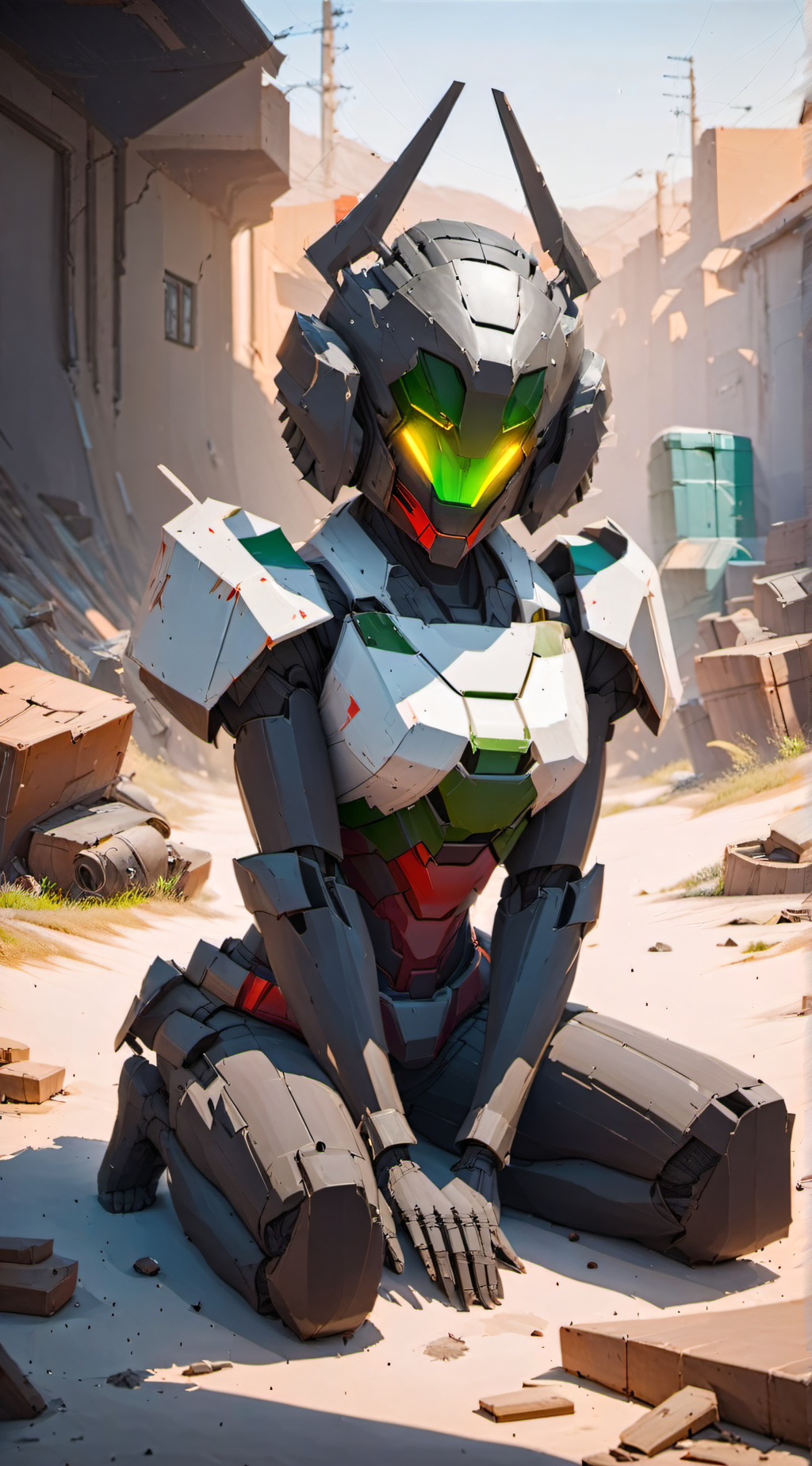 ai character: Ramia mk 2 background