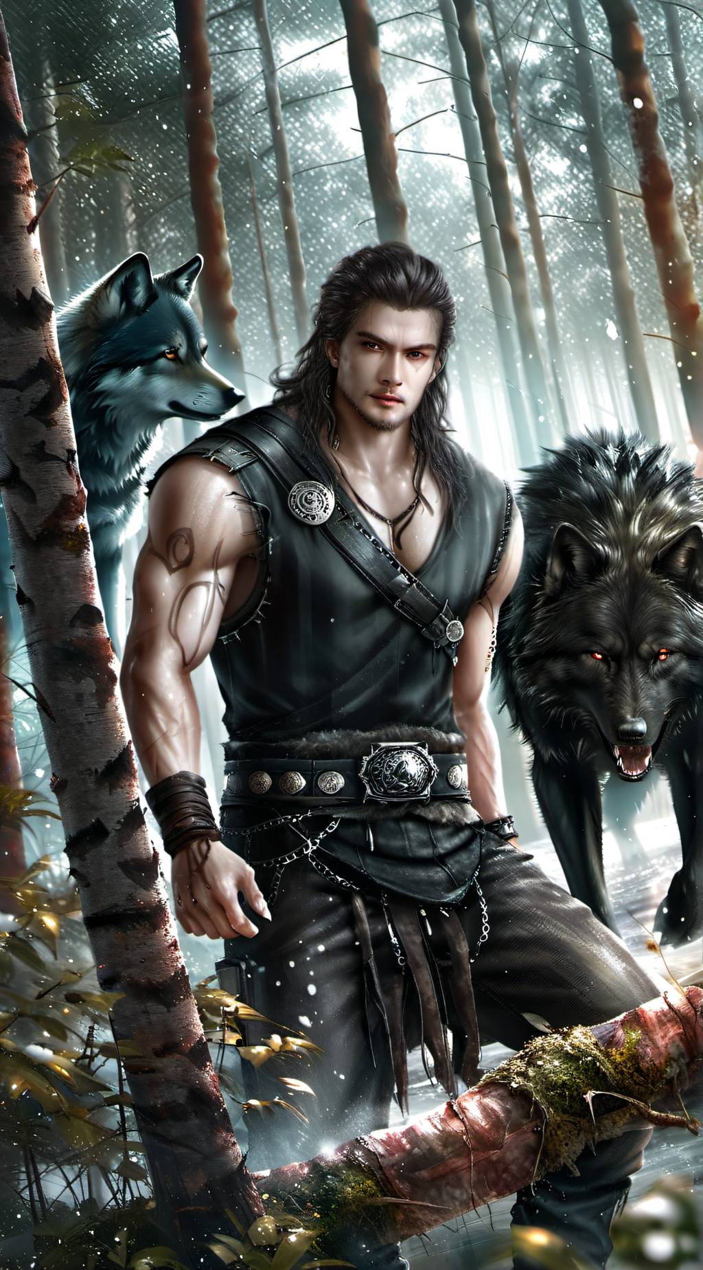 ai character: Orion background