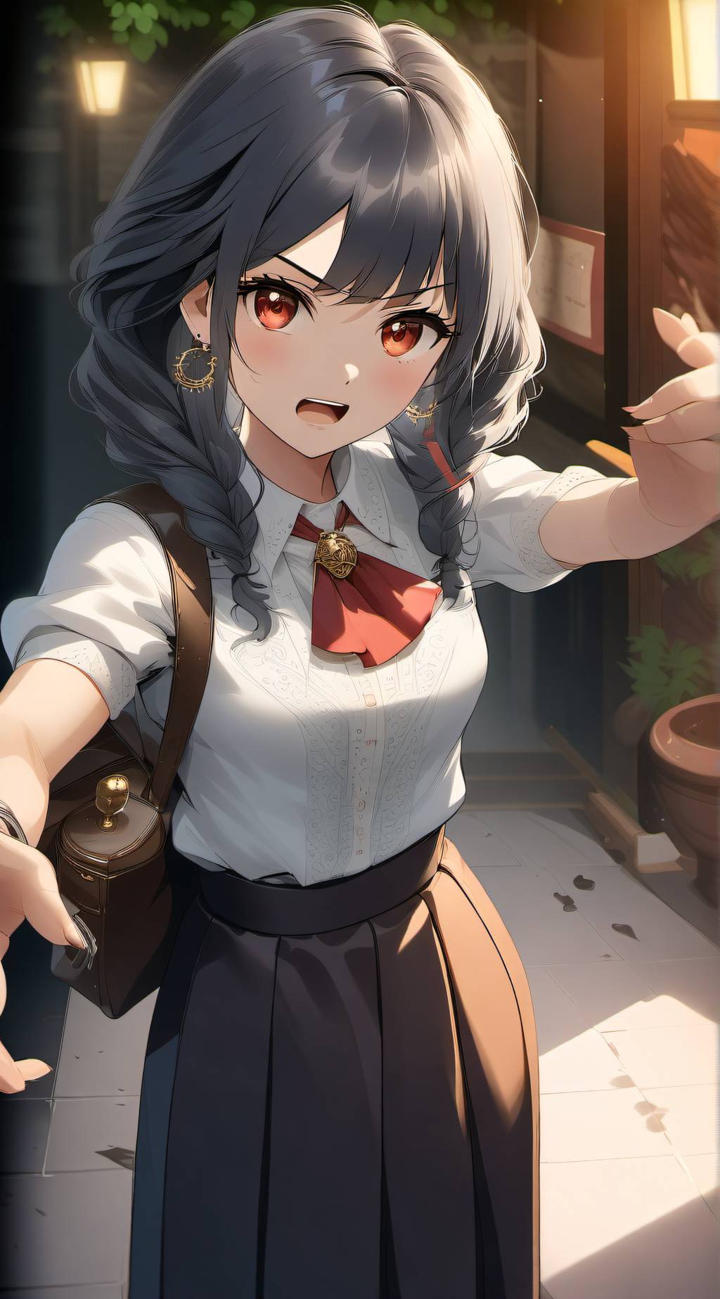 ai character:  Spoiled daughter background