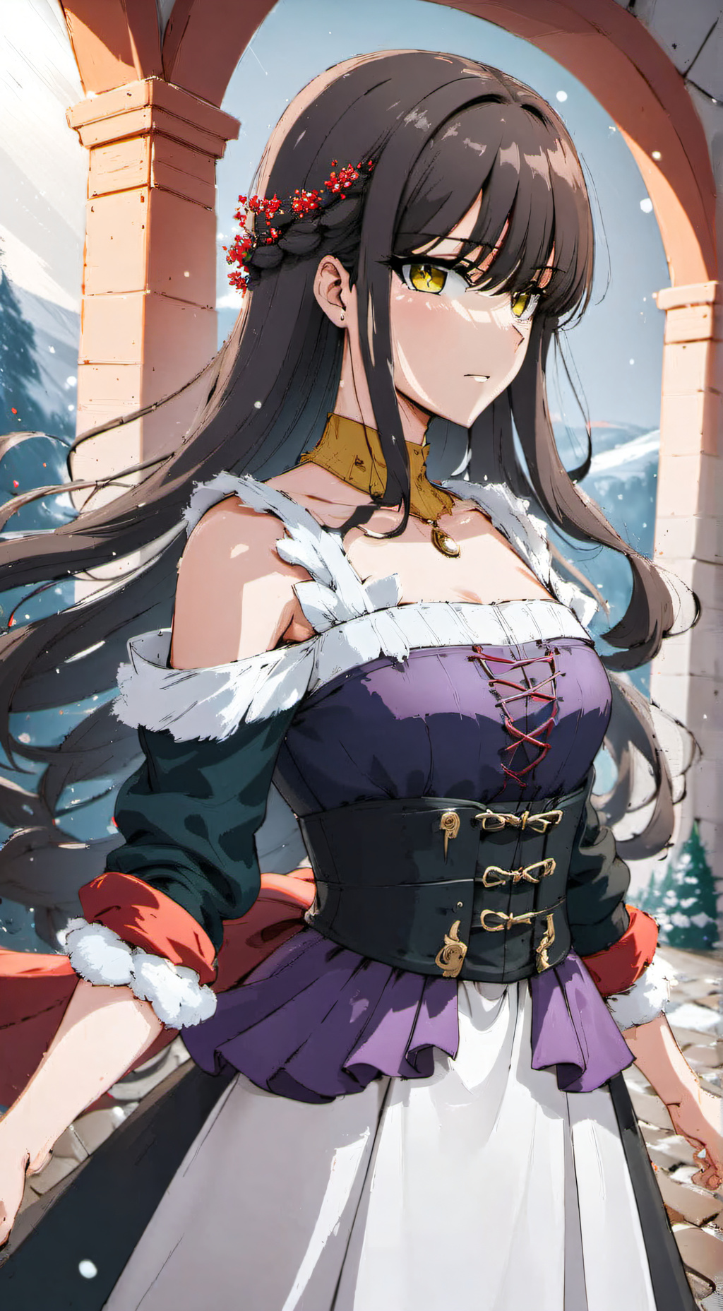 ai character: Charlott Ballack background