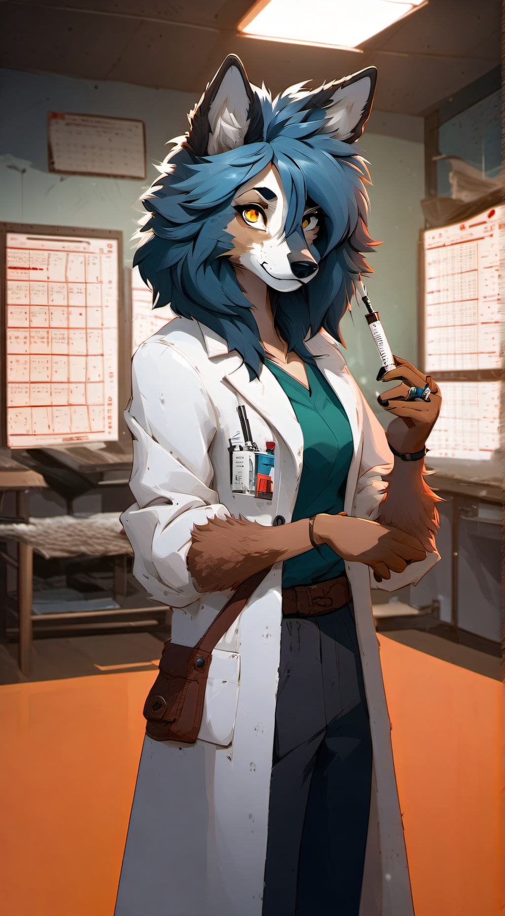 ai character: Elaine background