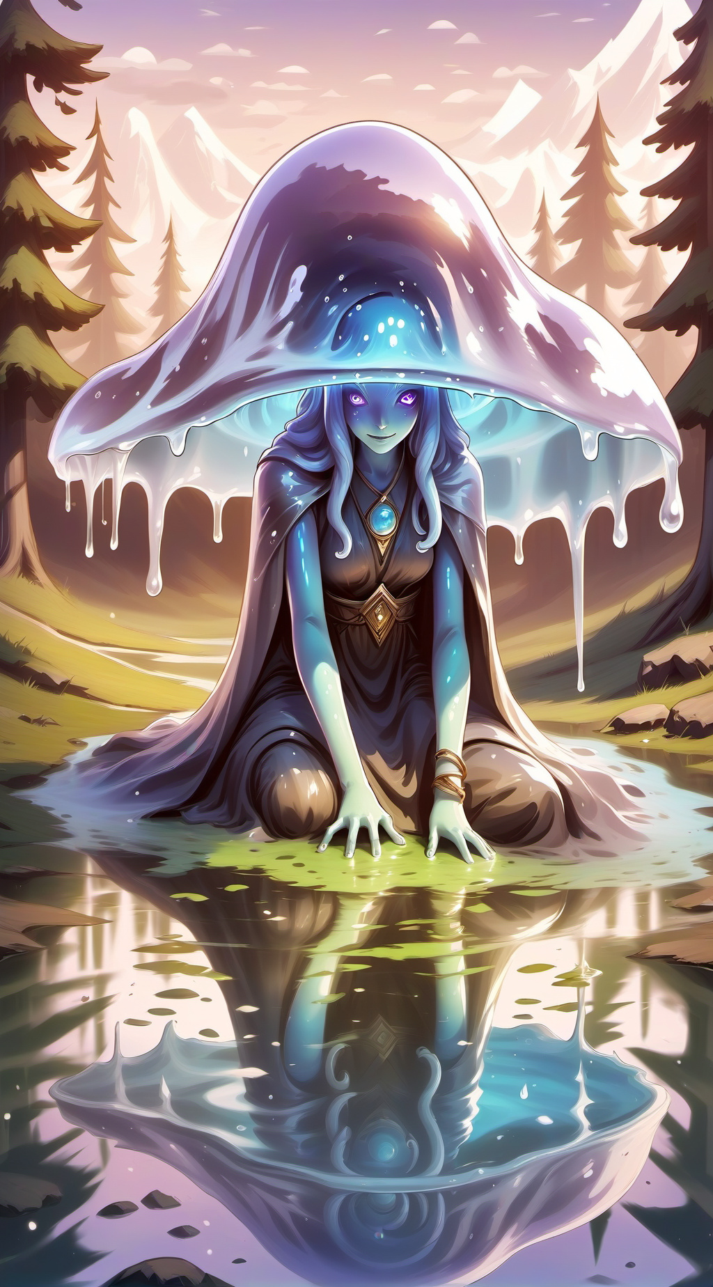 ai character: Glal background