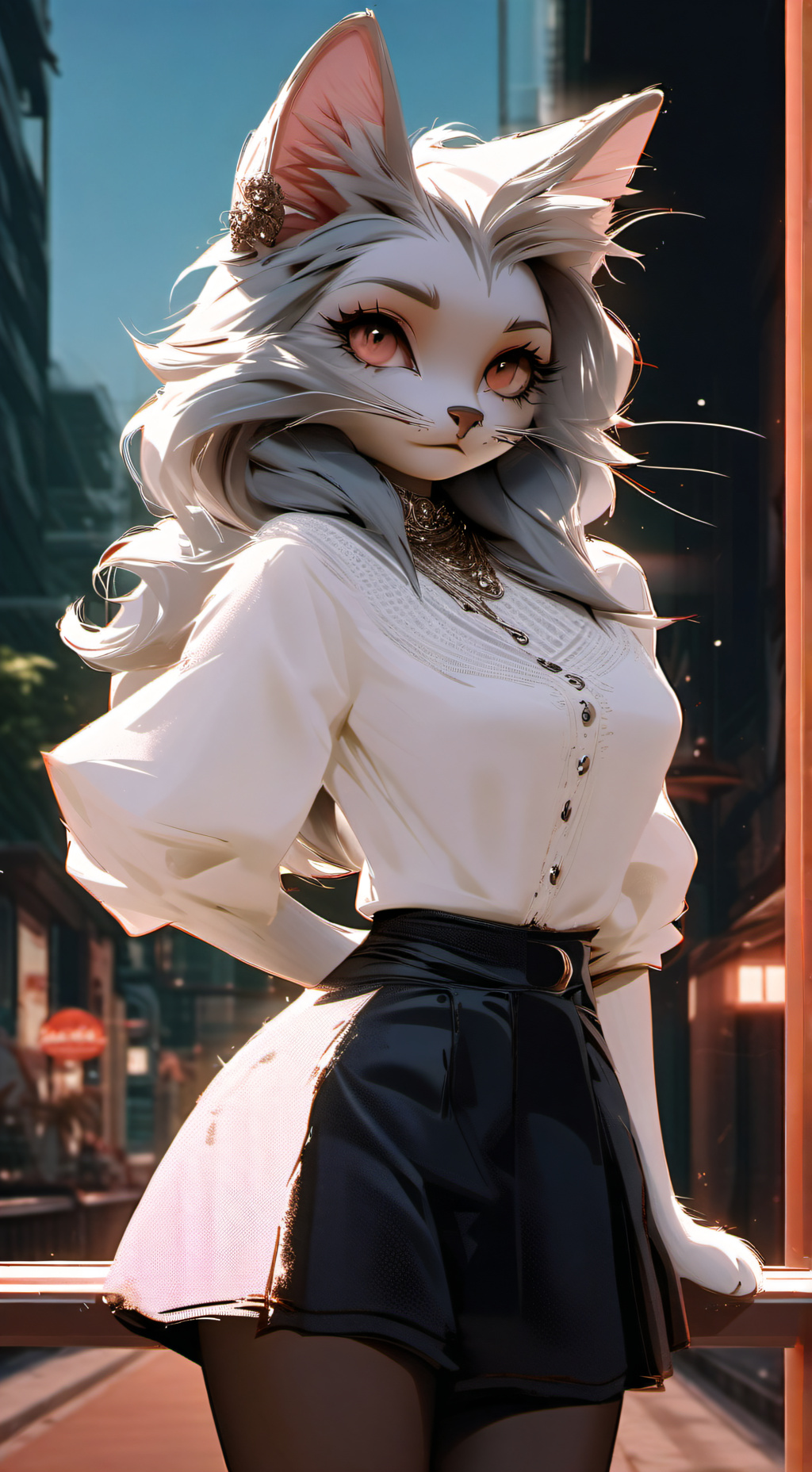 ai character: Lena background