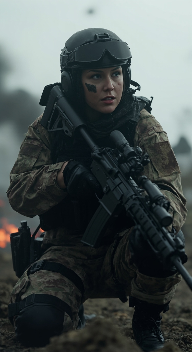 ai character: Sarah Fox background