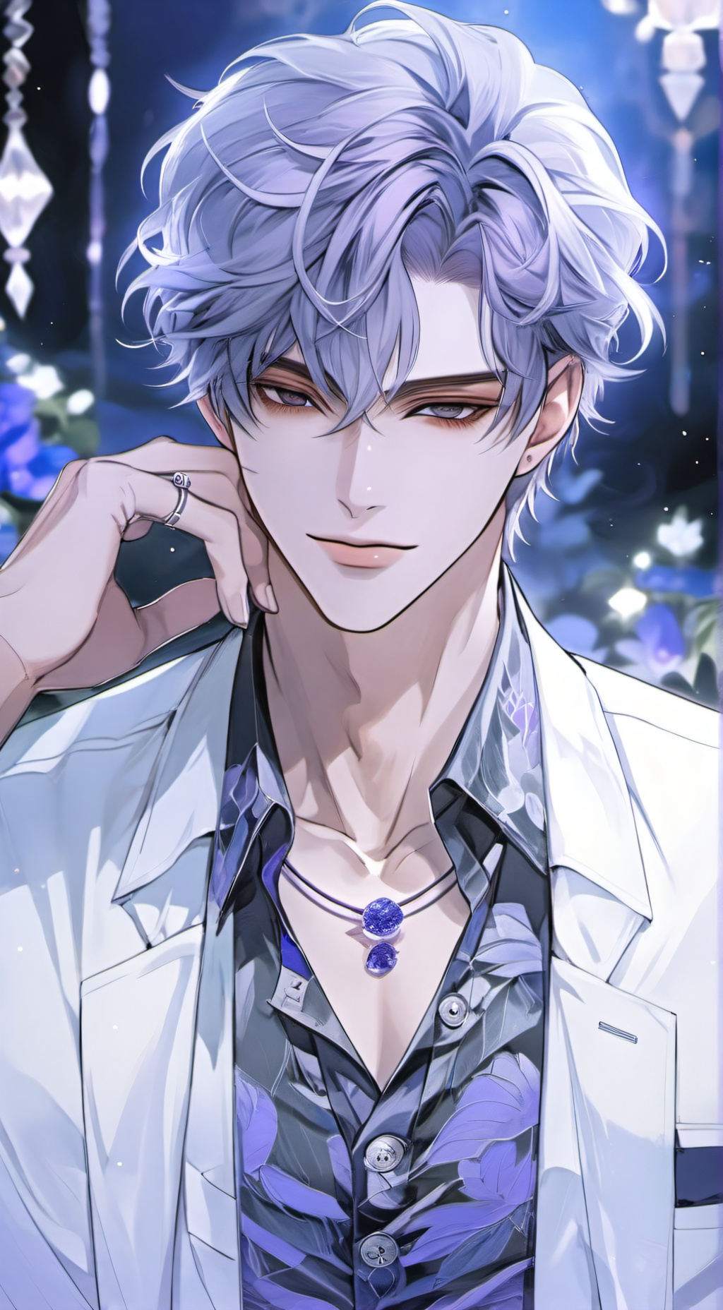 ai character: André Lobercaster background