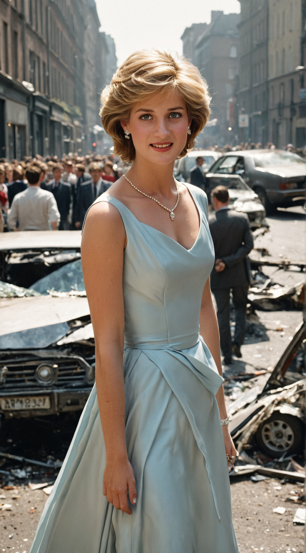 ai character: Pincess Diana background