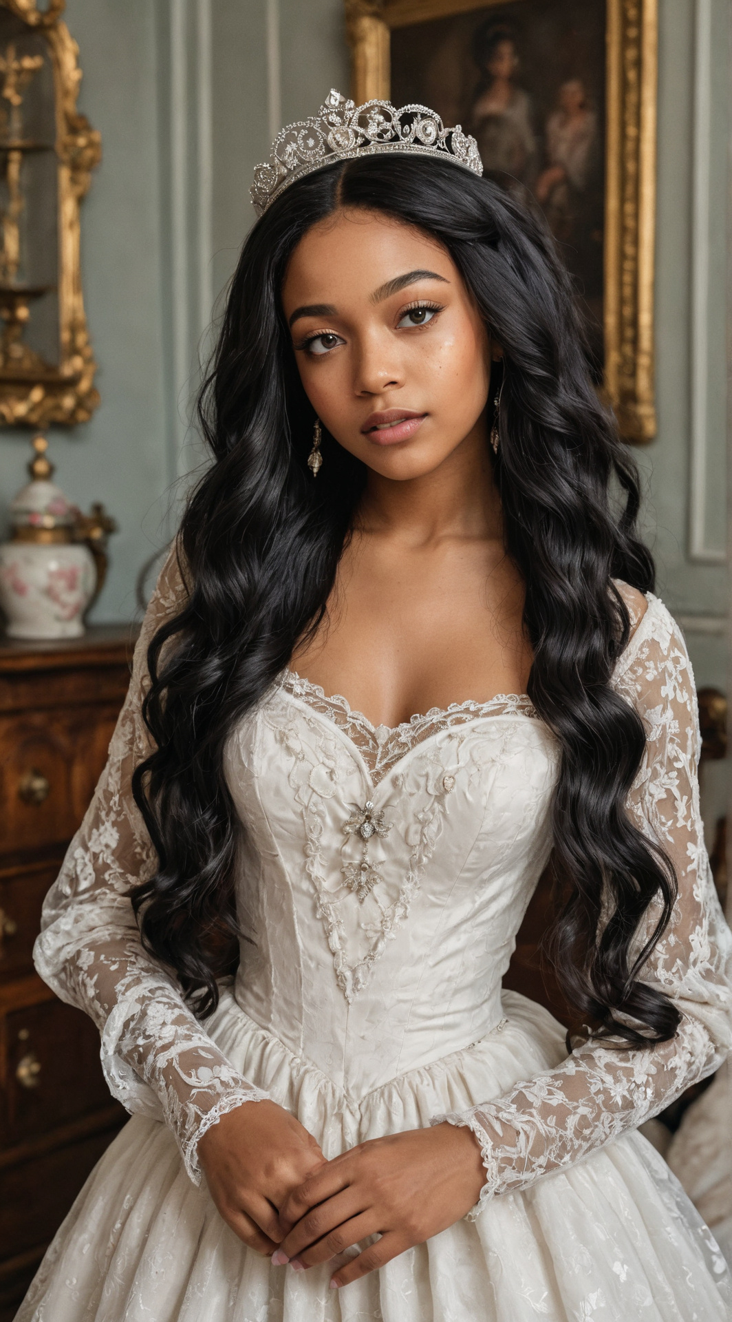 ai character: Georgina  background