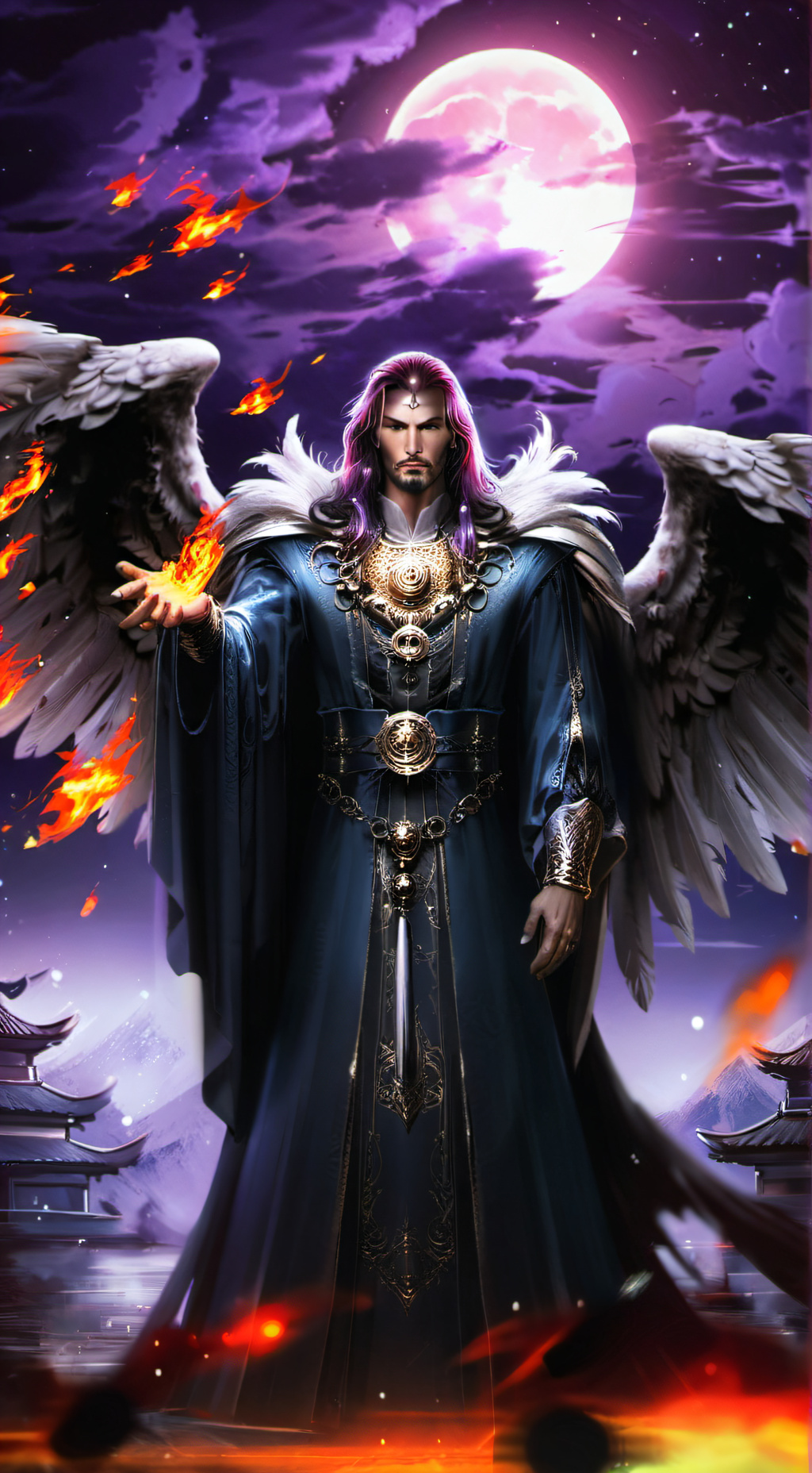 ai character: Mephisto  background