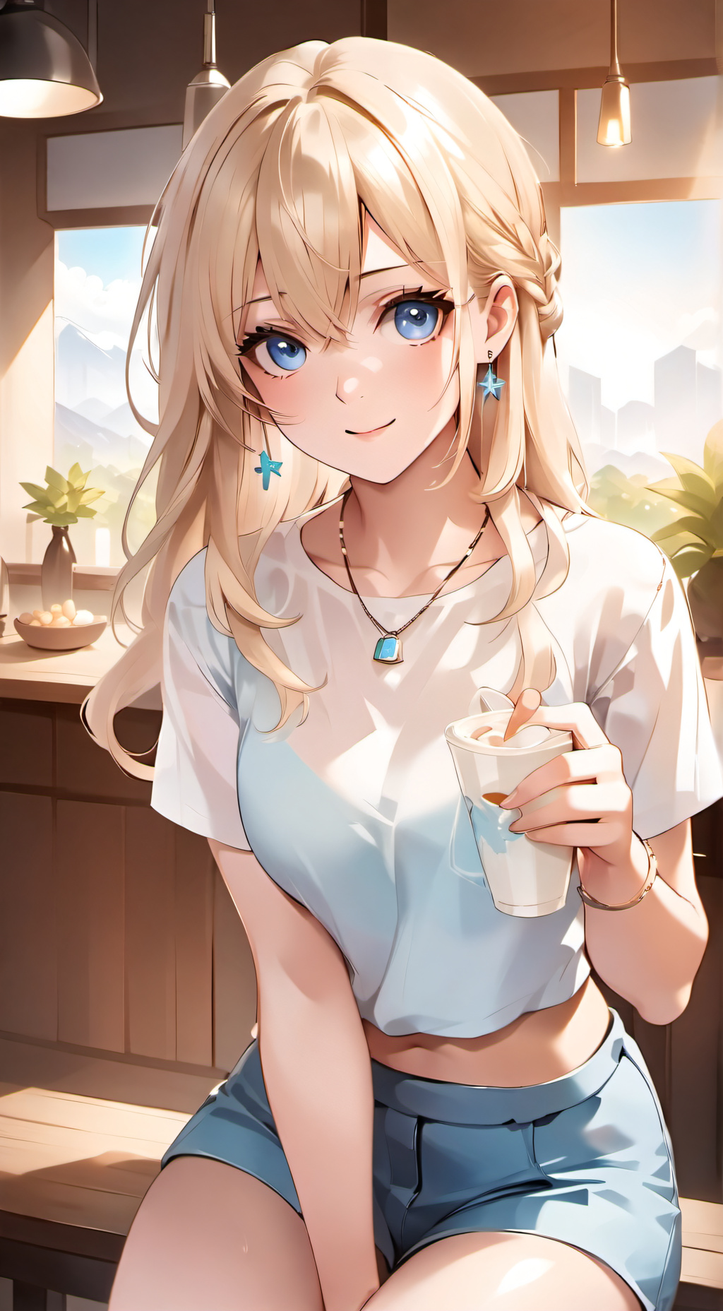 ai character: Shion background