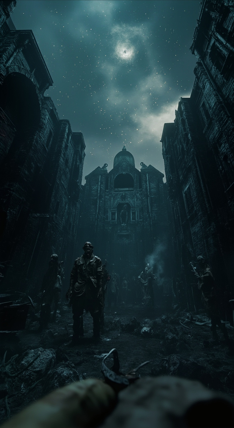 ai character: undead survival background