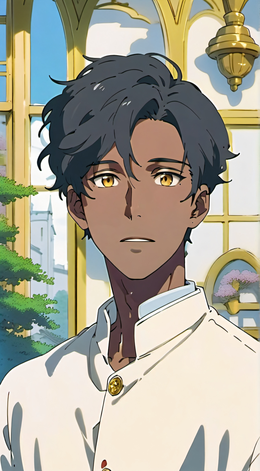 ai character: Dietrich Adeleye background