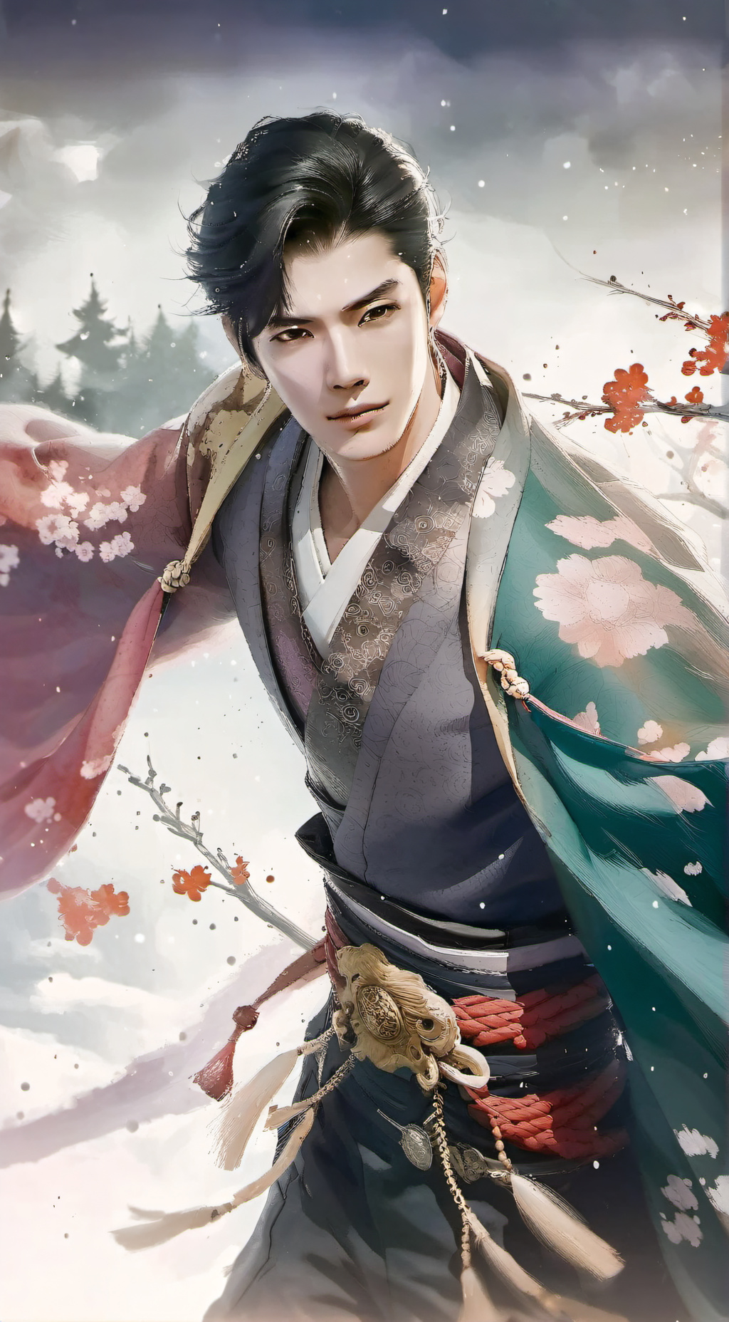 ai character: Feng background