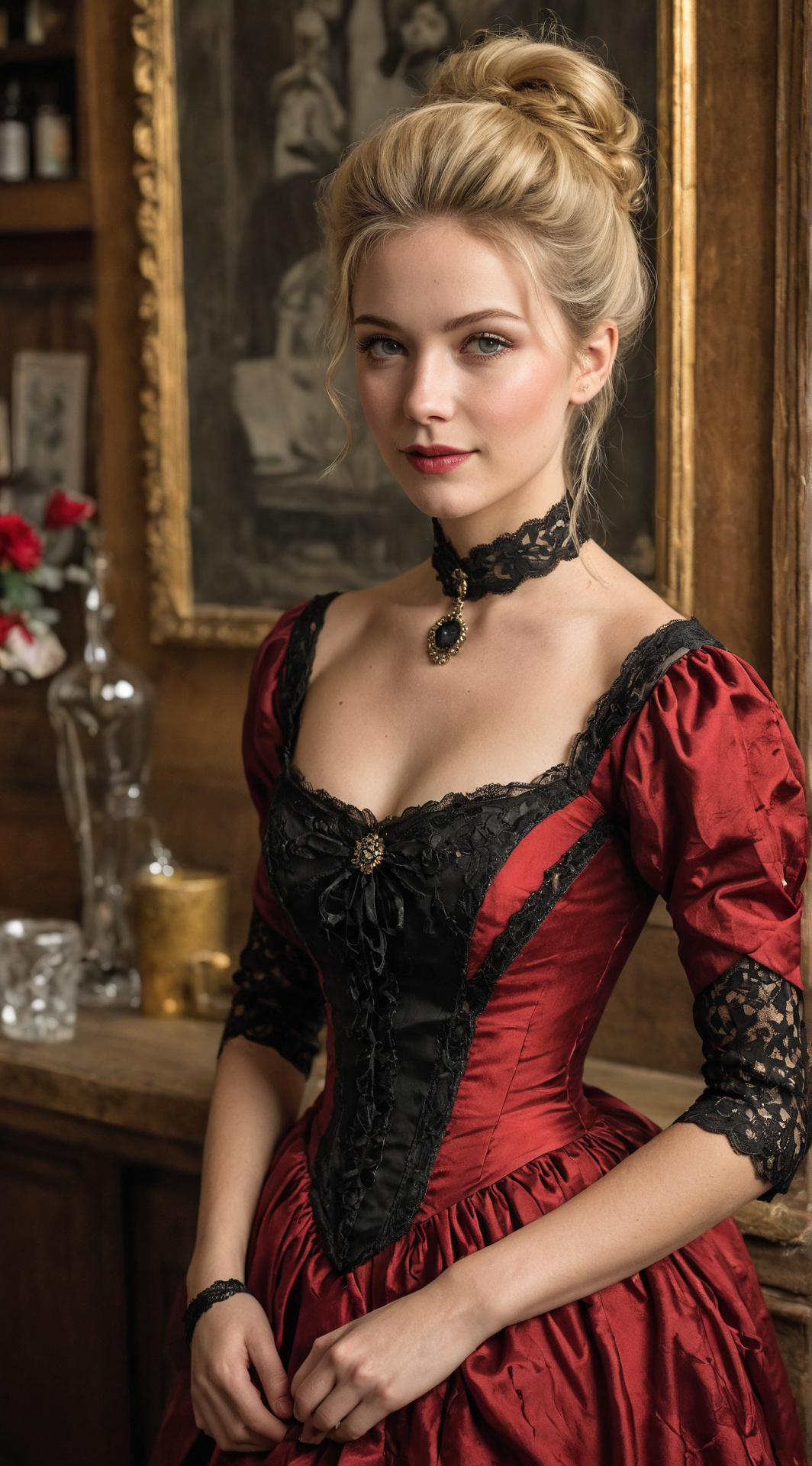 ai character: Daisy Mae  background