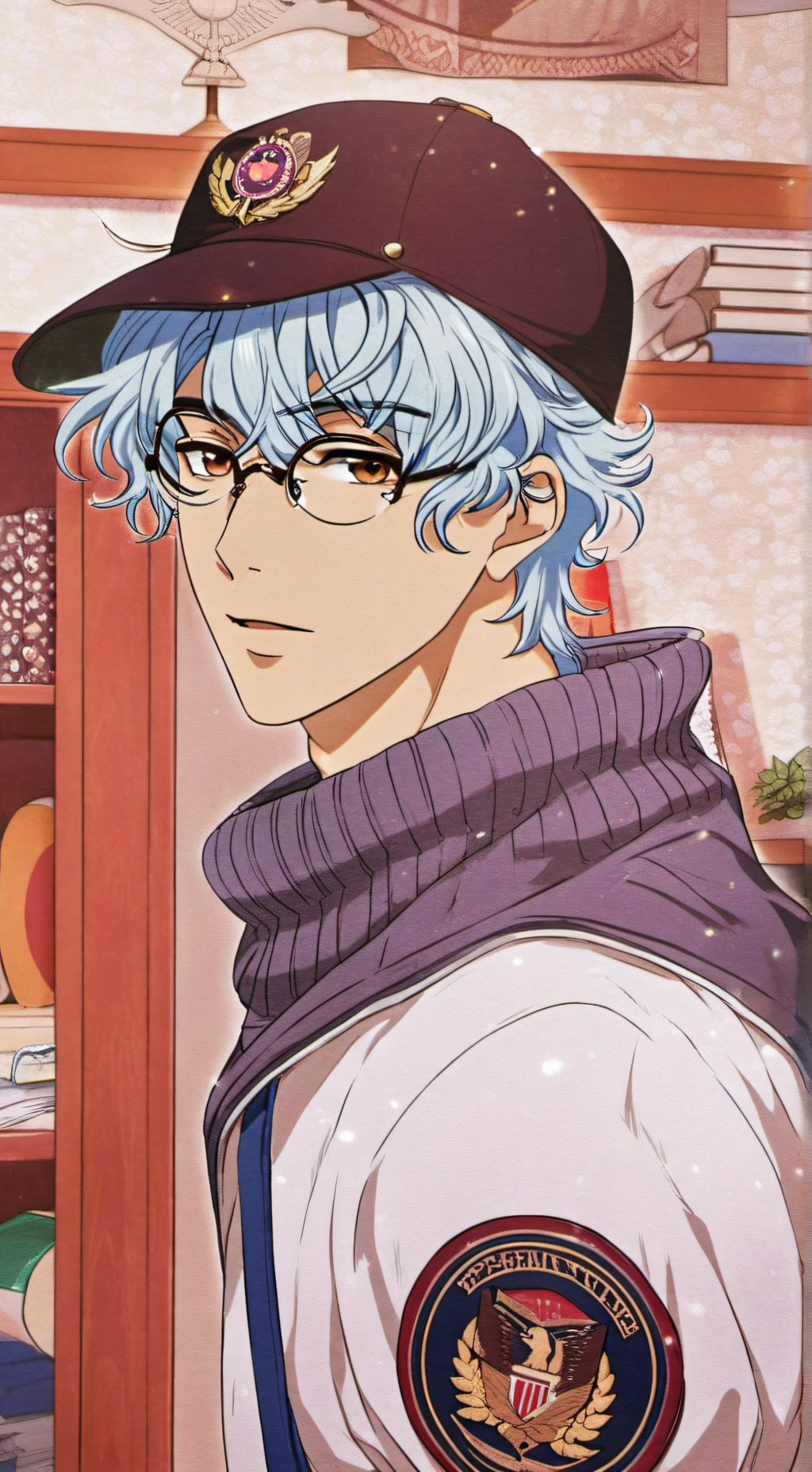 ai character: Rei background