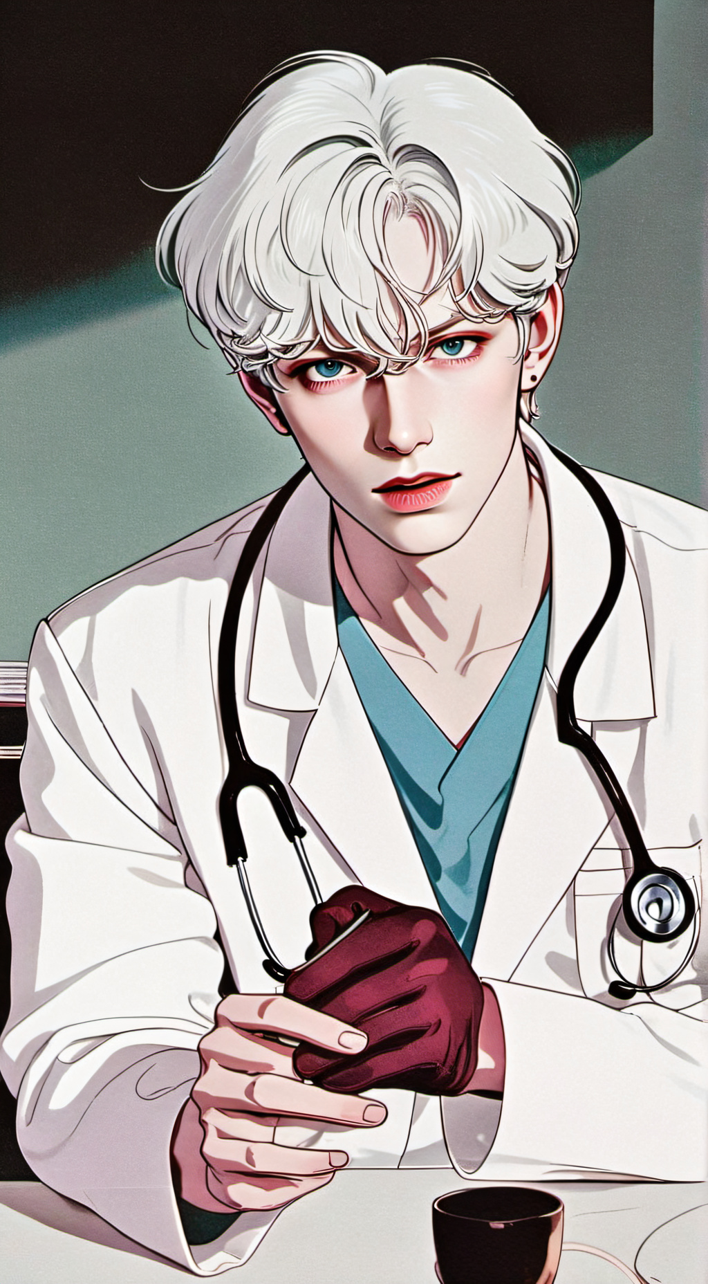 ai character: Grease background