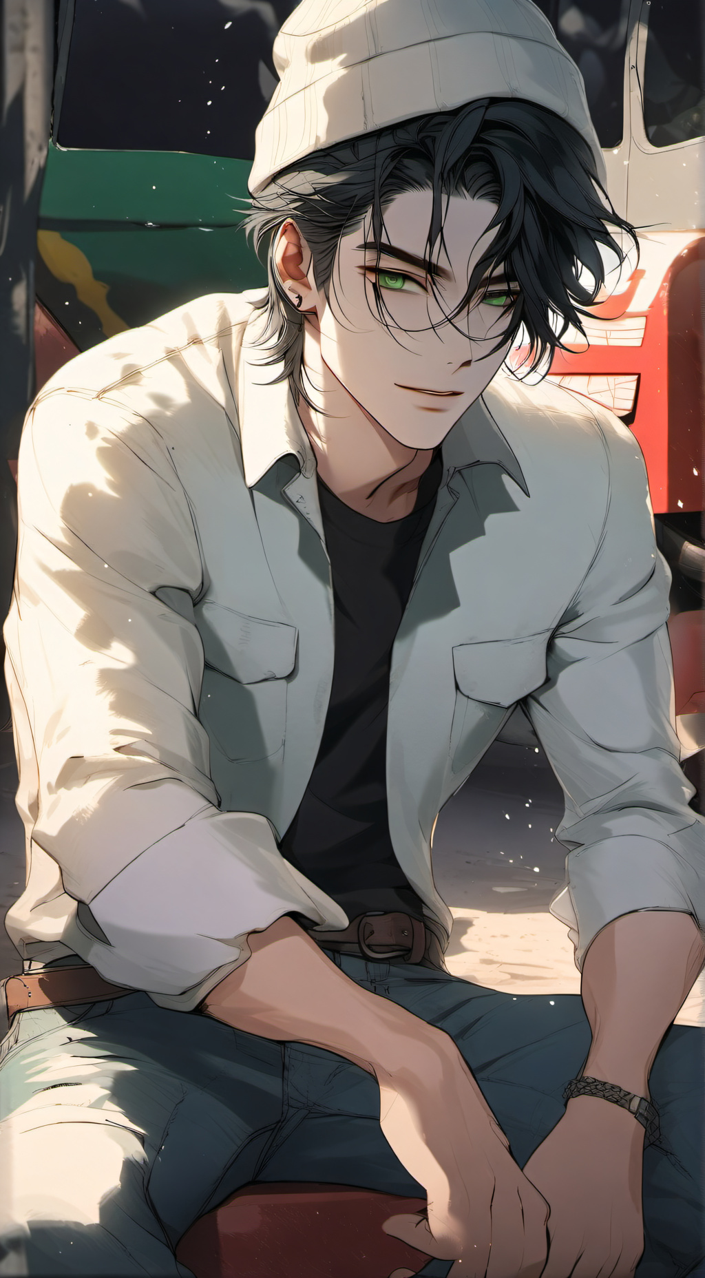 ai character: Vincent background