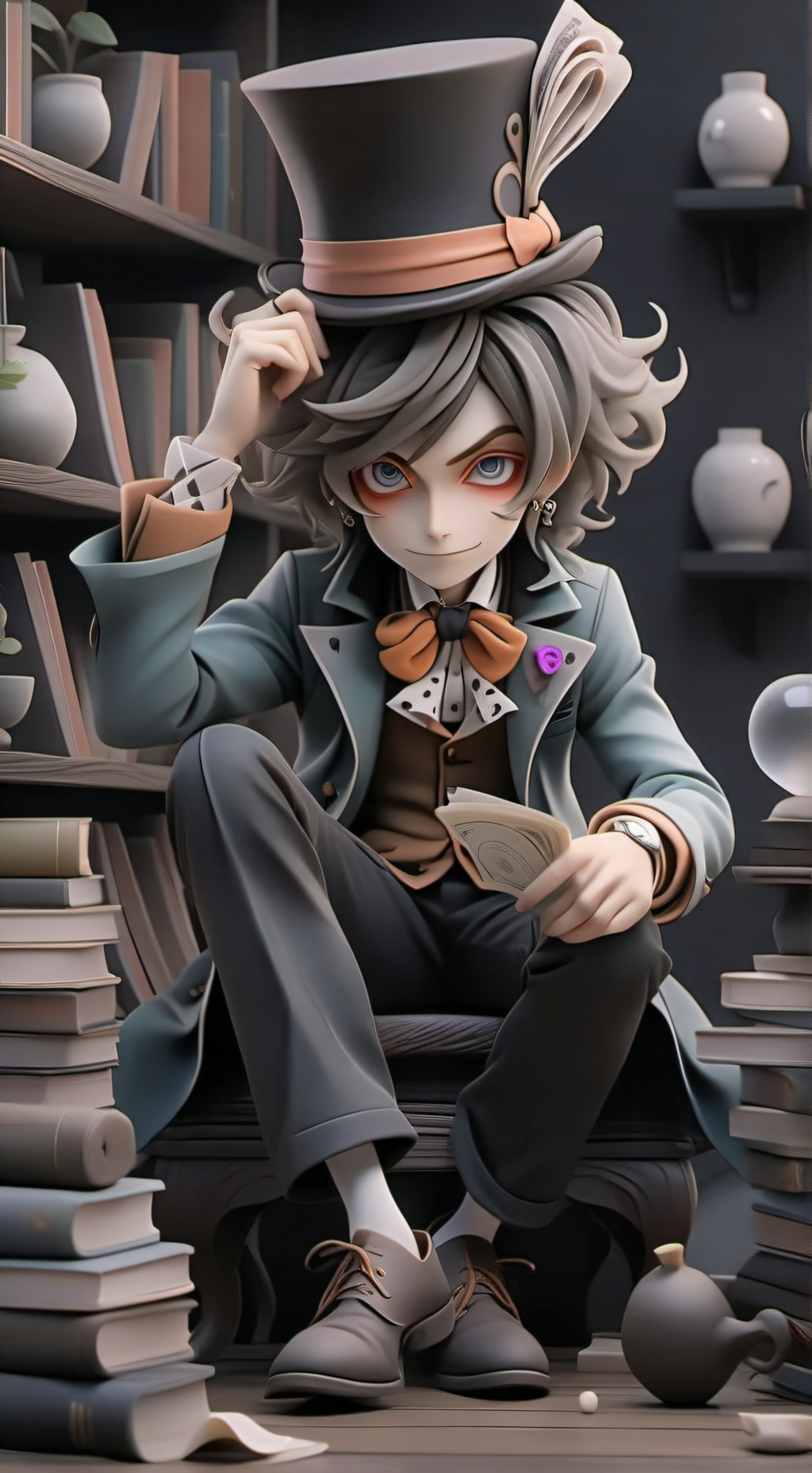 ai character: Jonathan  background